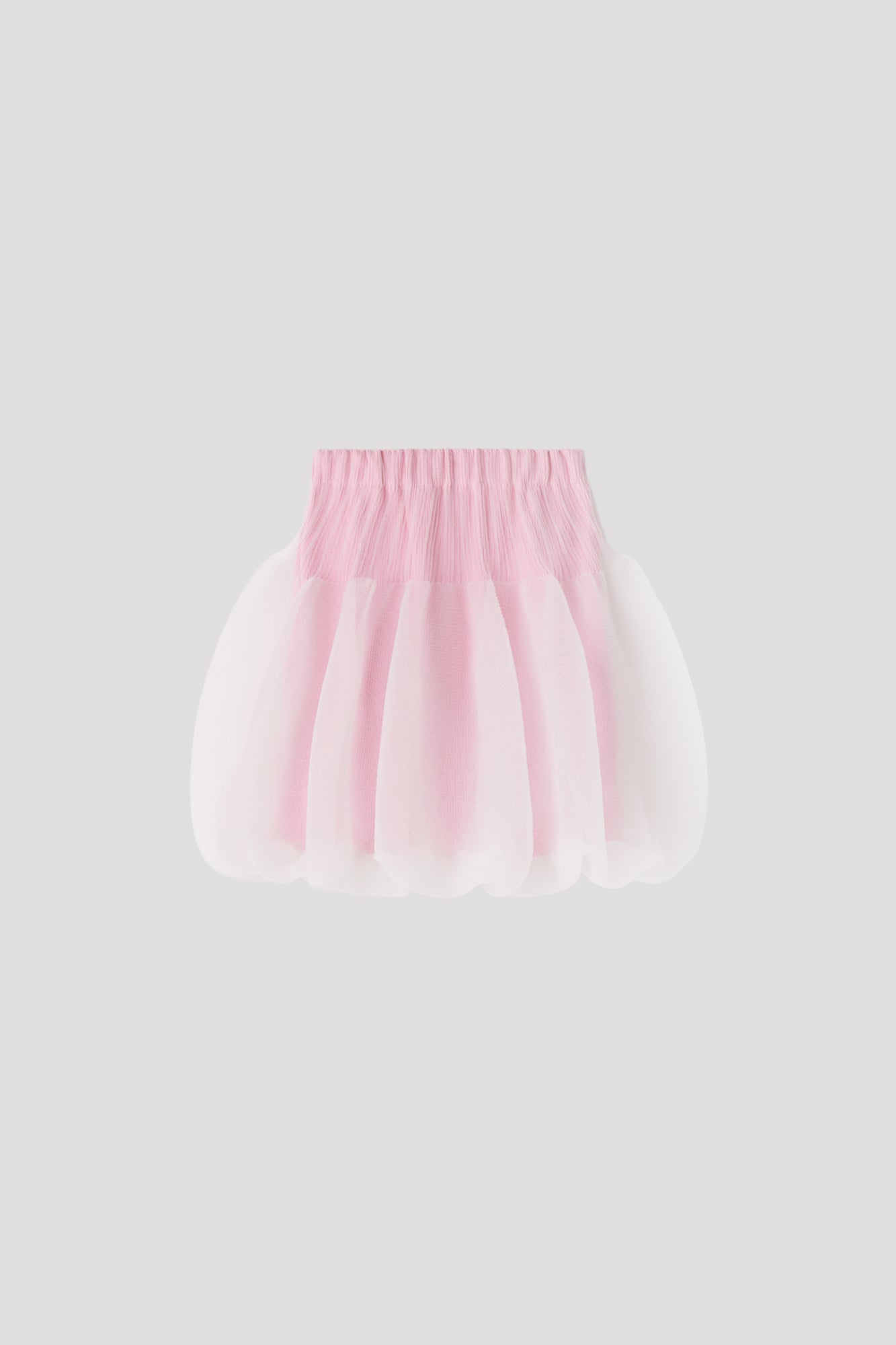 OVERWRAPPED POTTERY MINI SKIRT