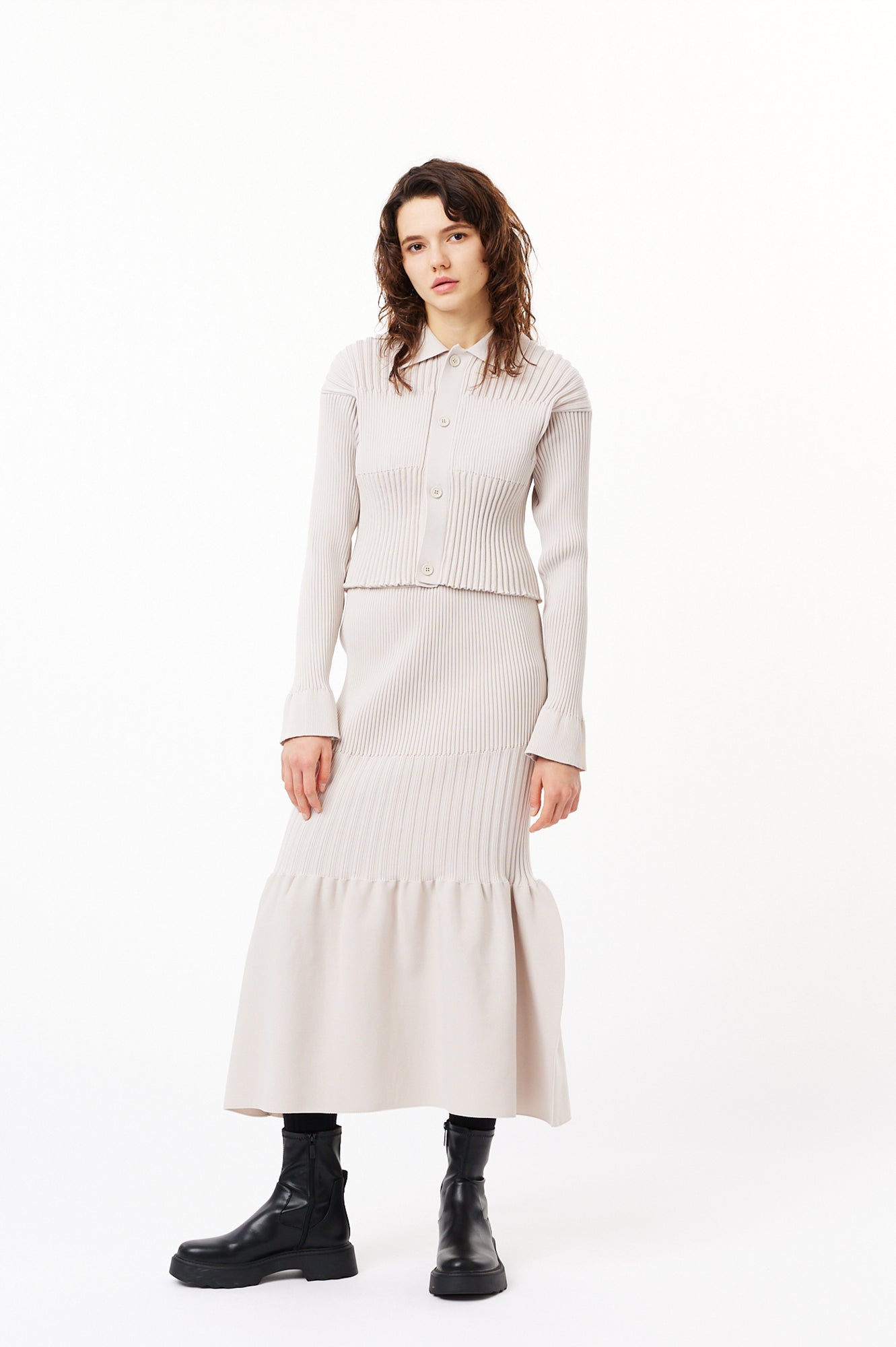 FLUTED MERMAID SKIRT – CFCL Official Online Store 