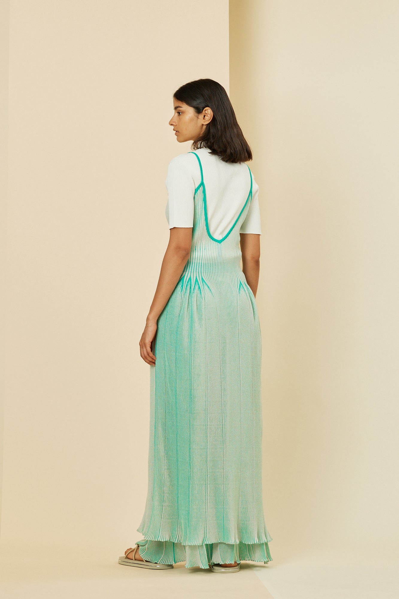 HYPHA LUCENT SLEEVELESS DRESS