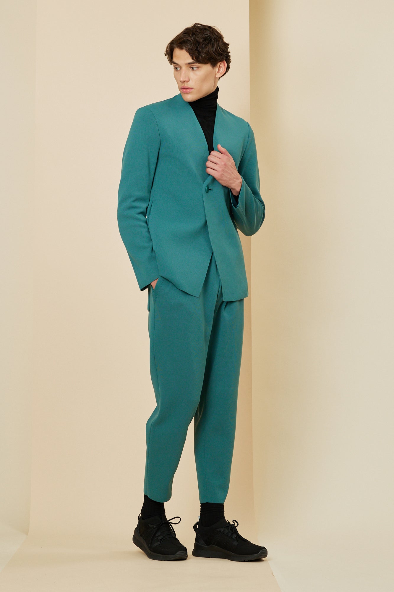 MILAN RIB TAPERED PANTS