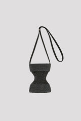 BLACK-SILVER GLITTER / F (One size)