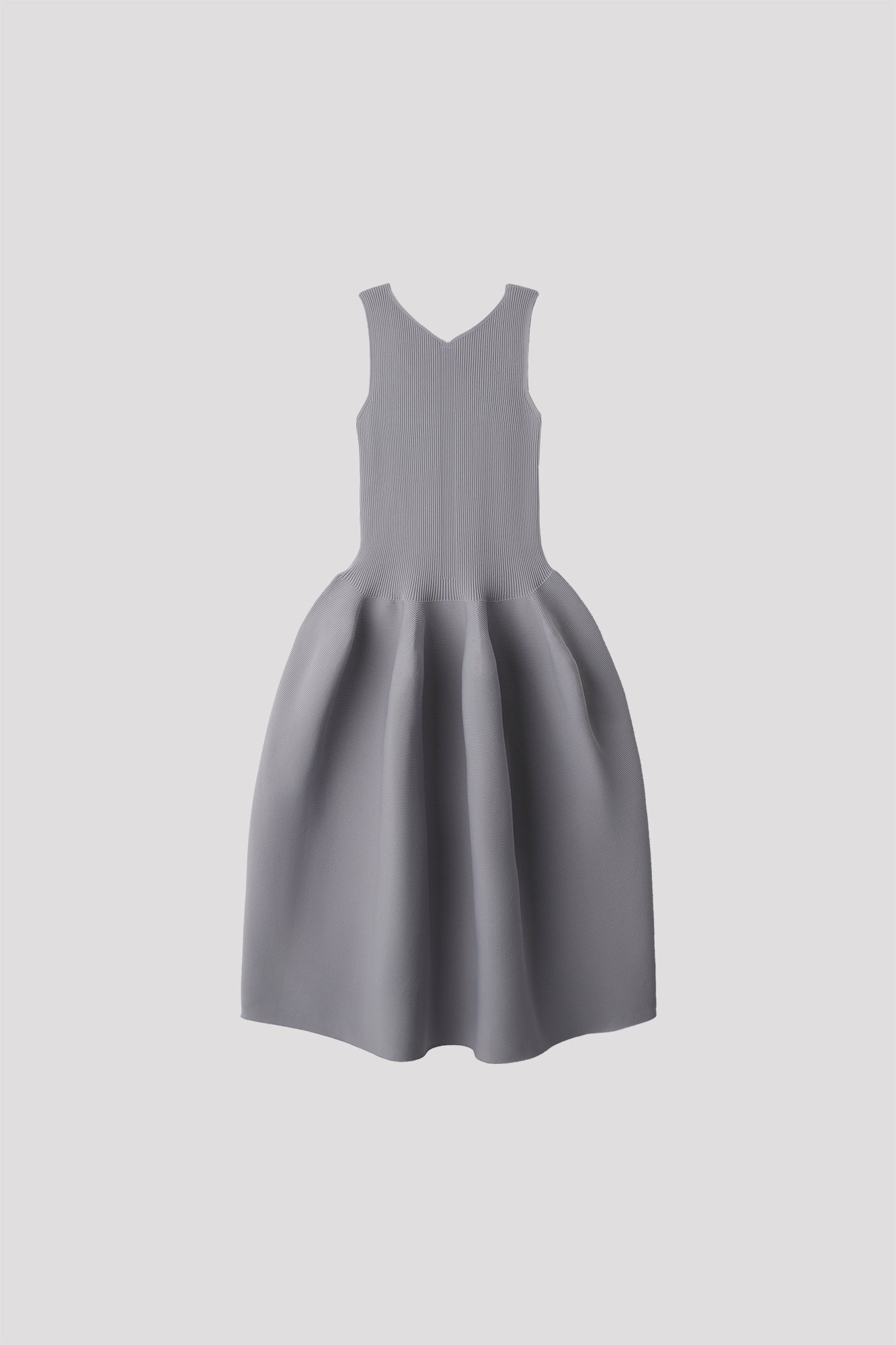 美品　CFCL POTTERY KID DRESS POTTERY KID SHORT BELL SLEEVE FLARE DRESS