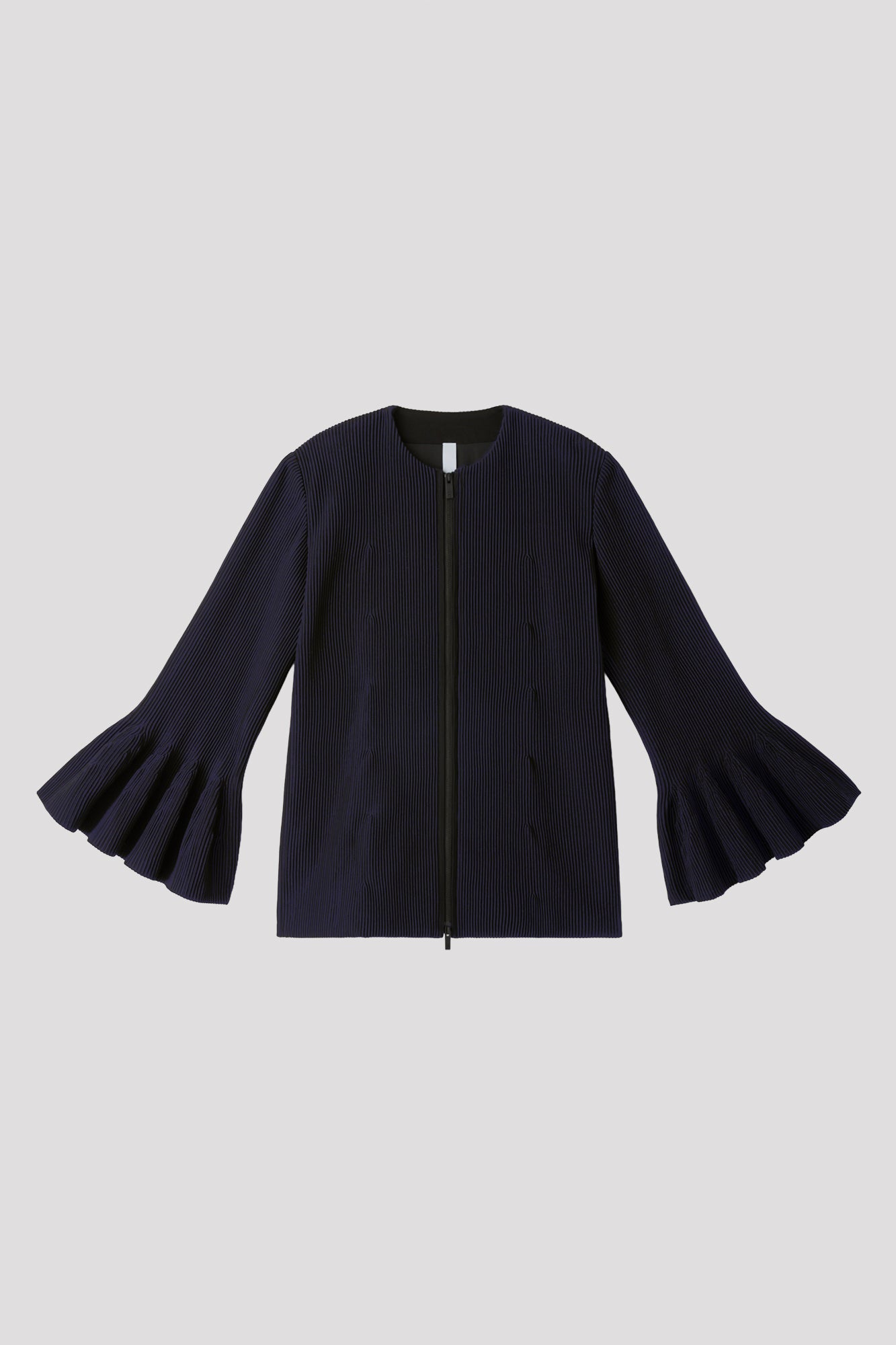 HYPHA COLLARLESS ZIP JACKET