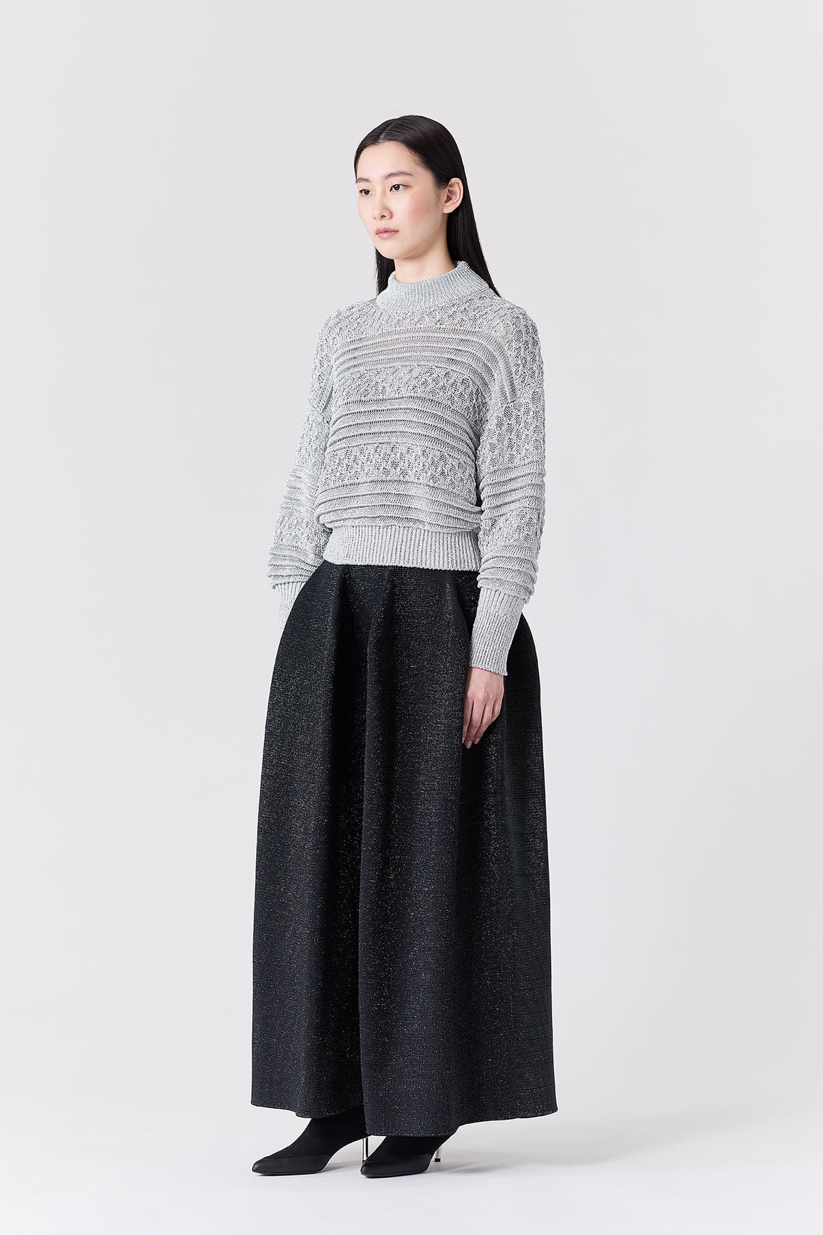 モデル身長：174cm　着用サイズ：F (One size)