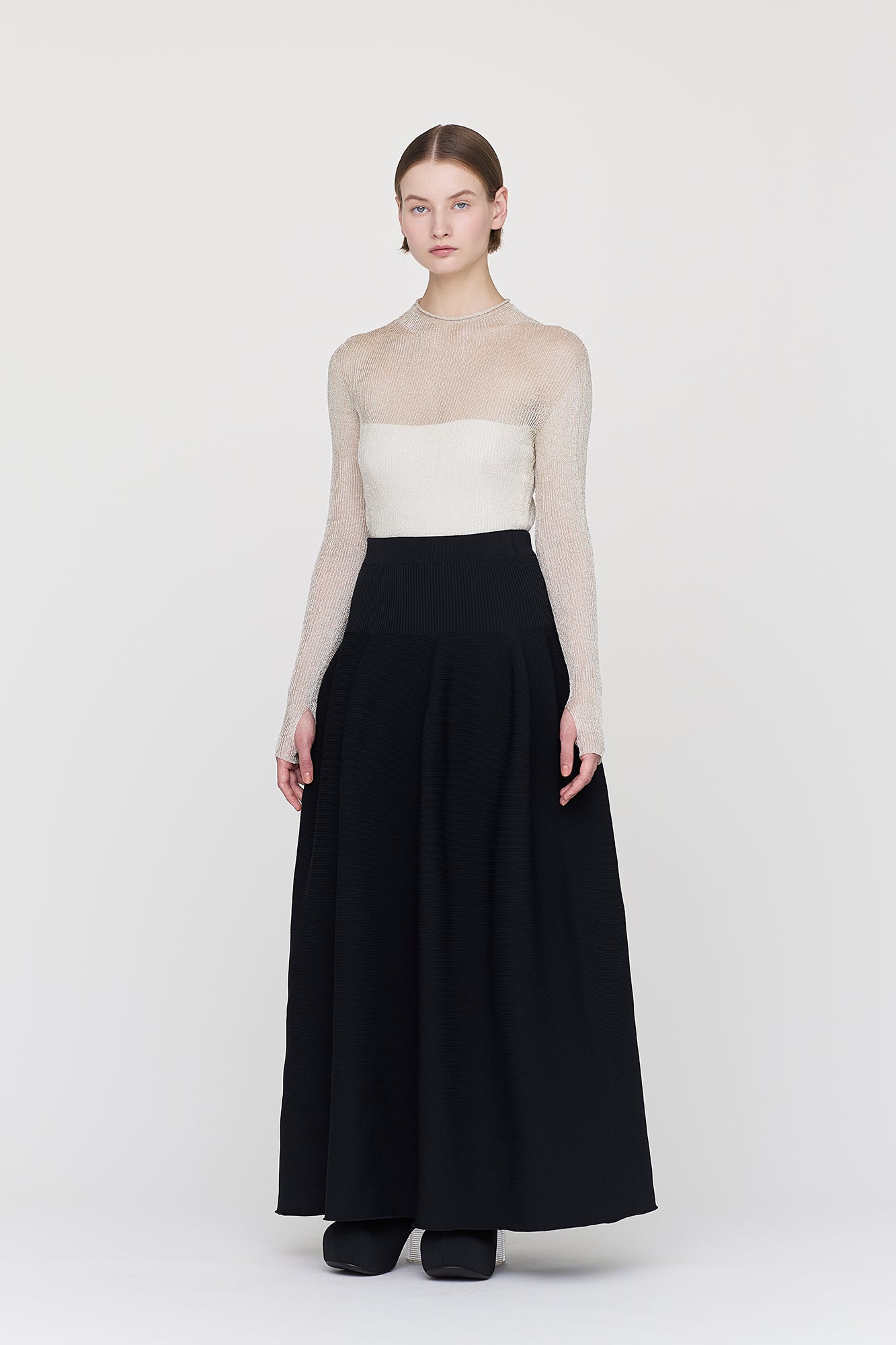 モデル身長：171cm　着用サイズ：3