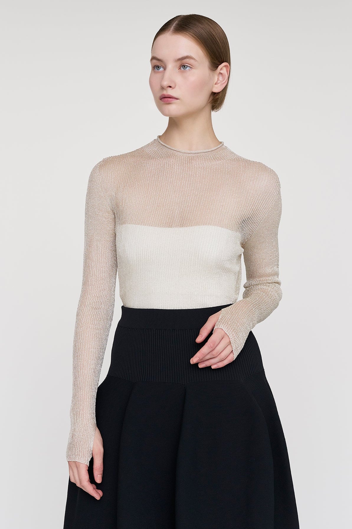 モデル身長：171cm　着用サイズ：3