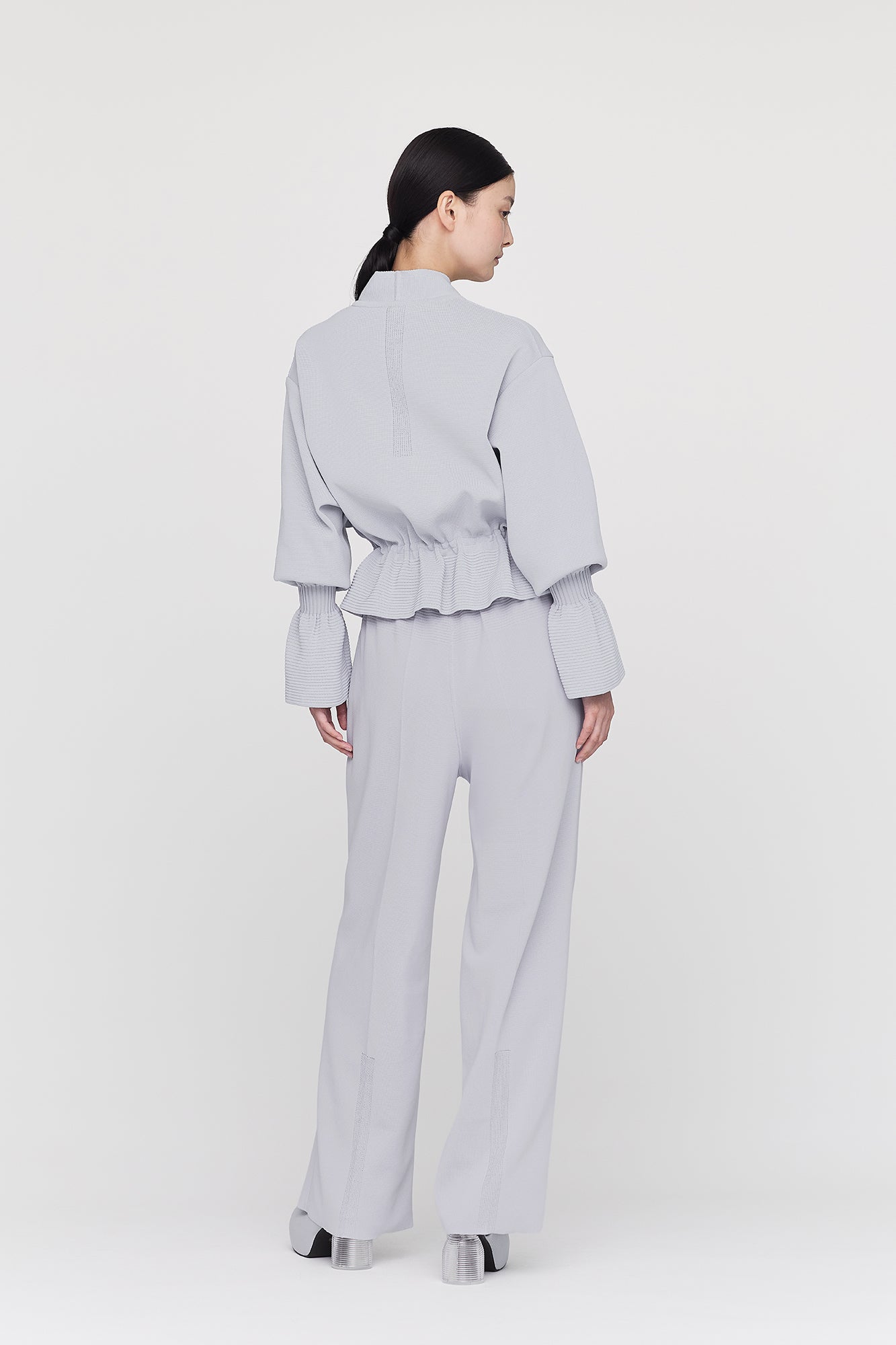 MILAN MARIE SLEEVE CROPPED ZIP BLOUSON