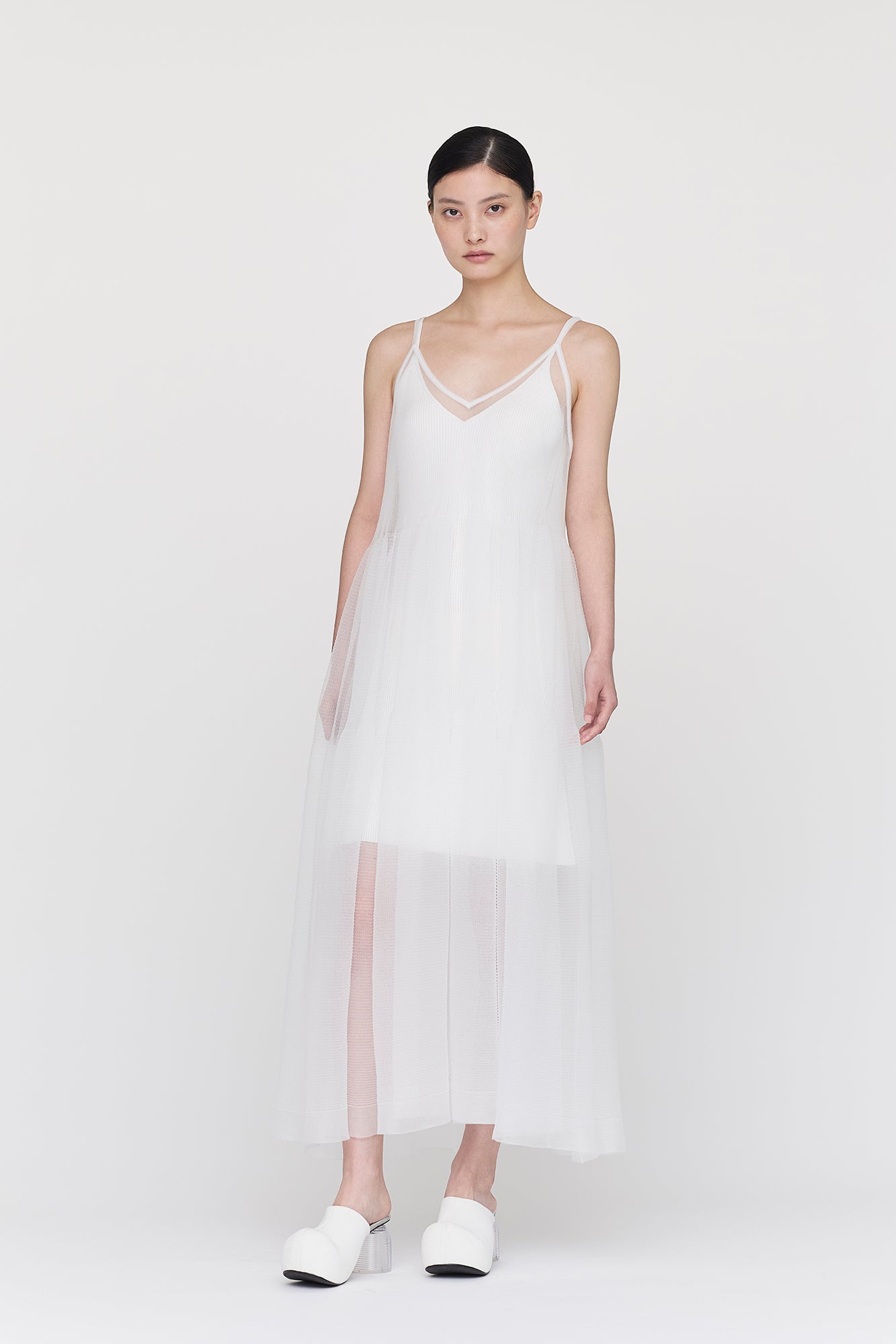 CASCADES LUCENT CAMISOLE DRESS