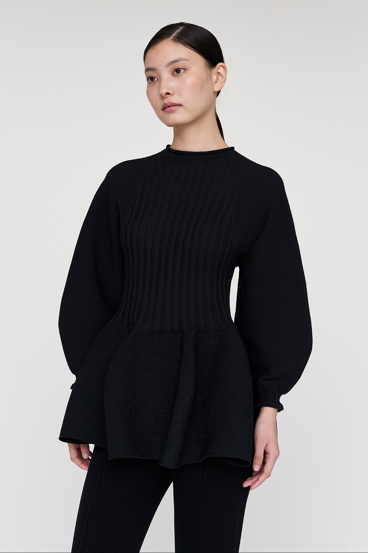 POTTERY GLITTER PUFF SLEEVE TOP