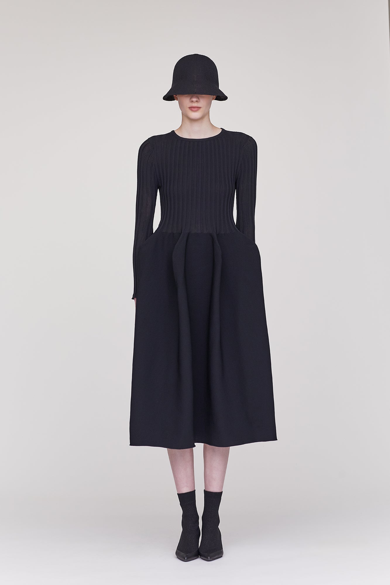 POTTERY LONG SLEEVE DRESS