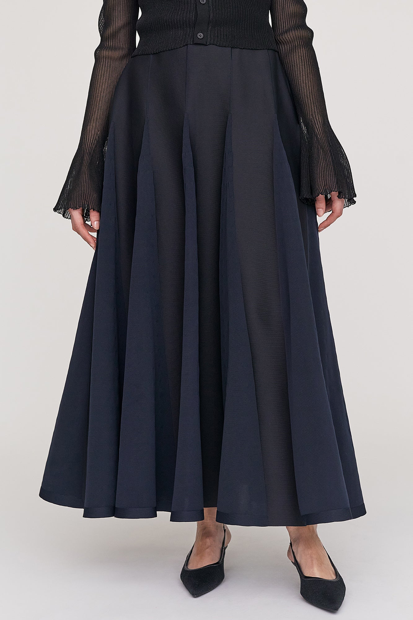 スカート Kiton FW24 KNIT SKIRT (D58725 0100Y) The Elder Statesman | Nimbus Knit Mini Skirt – Kirna Zabête