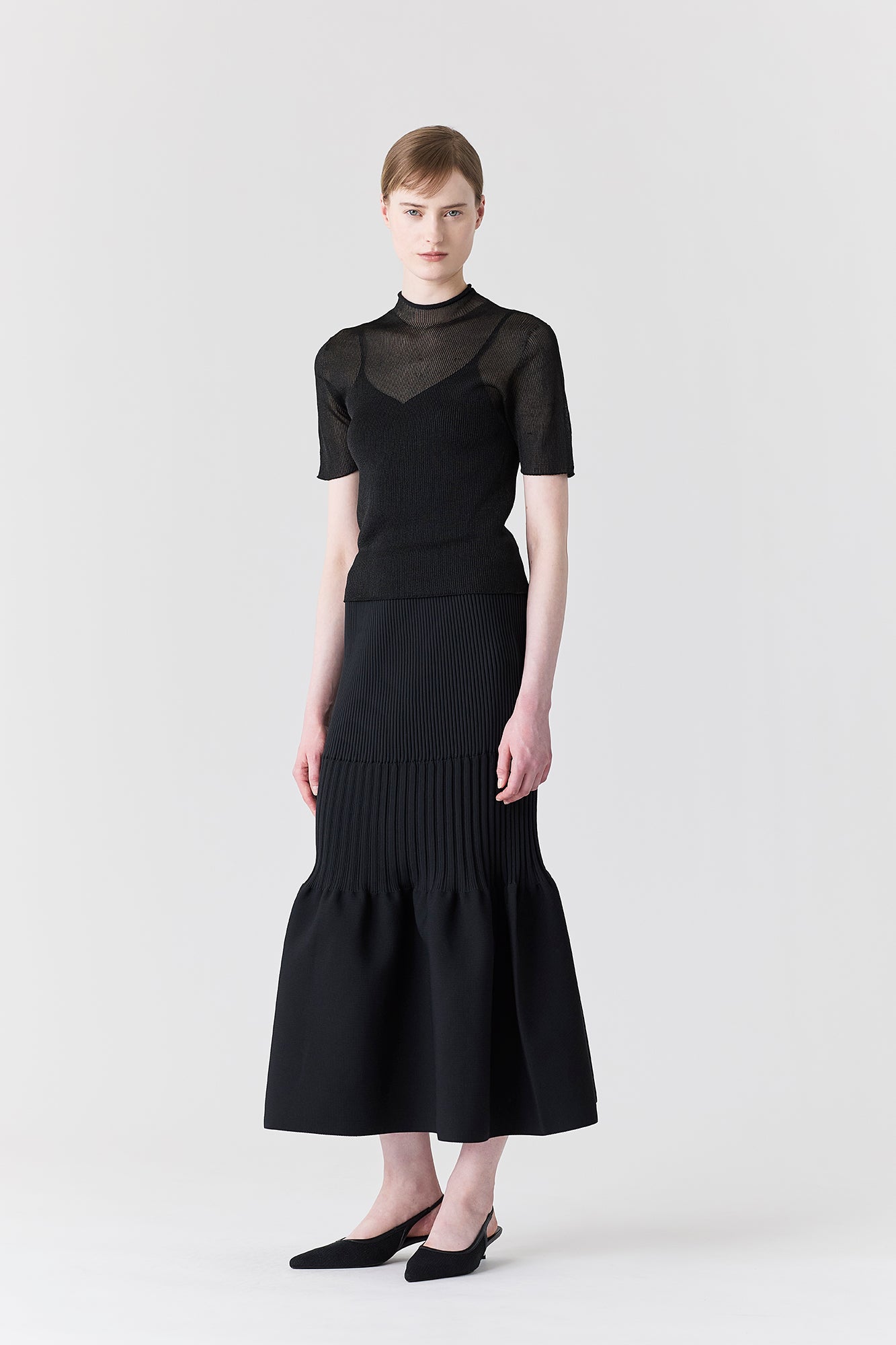 モデル身長：176cm　着用サイズ：F