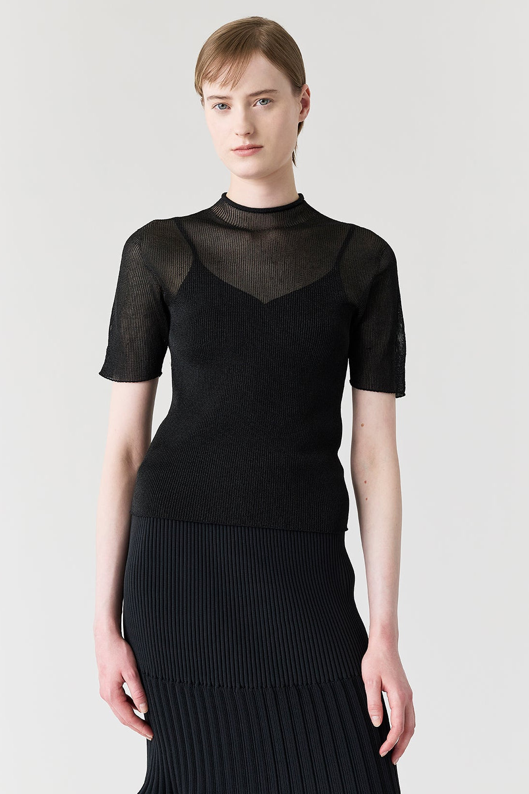 モデル身長：176cm　着用サイズ：F