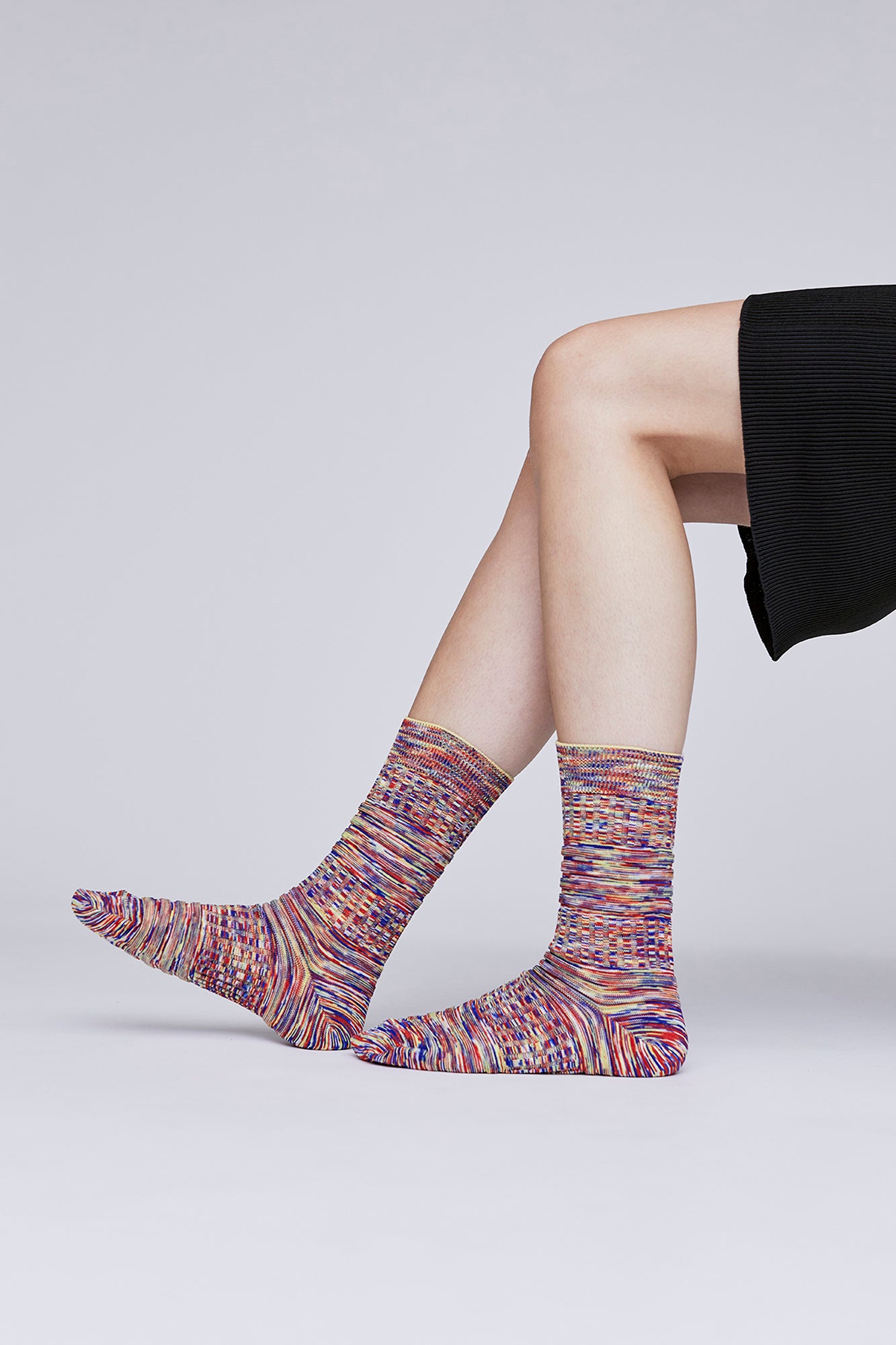 GARTER RIB KNIKAT SOCKS