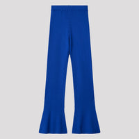 WOOL RIB BELL BOTTOM PANTS – CFCL Official Online Store