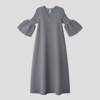 POTTERY SHORT BELL SLEEVE FLARE DRESS