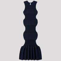 FLUTED SLEEVELESS MERMAID DRESS – CFCL Official Online Store