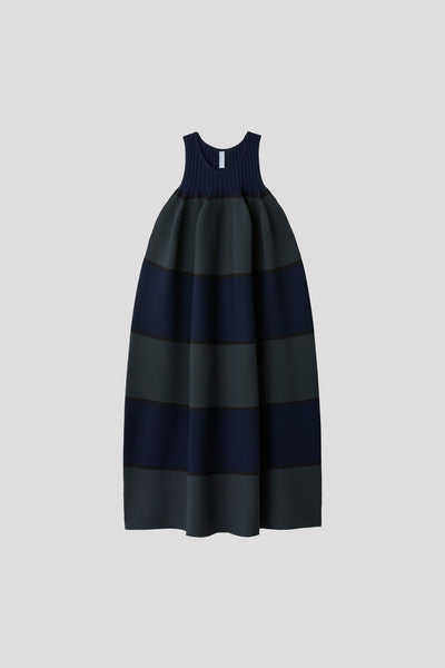 POTTERY SLEEVELESS BUST FLARE DRESS