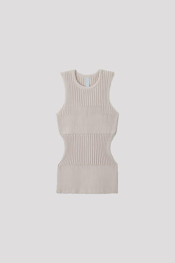 FLUTED SLEEVELESS TOP – CFCL Official Online Store