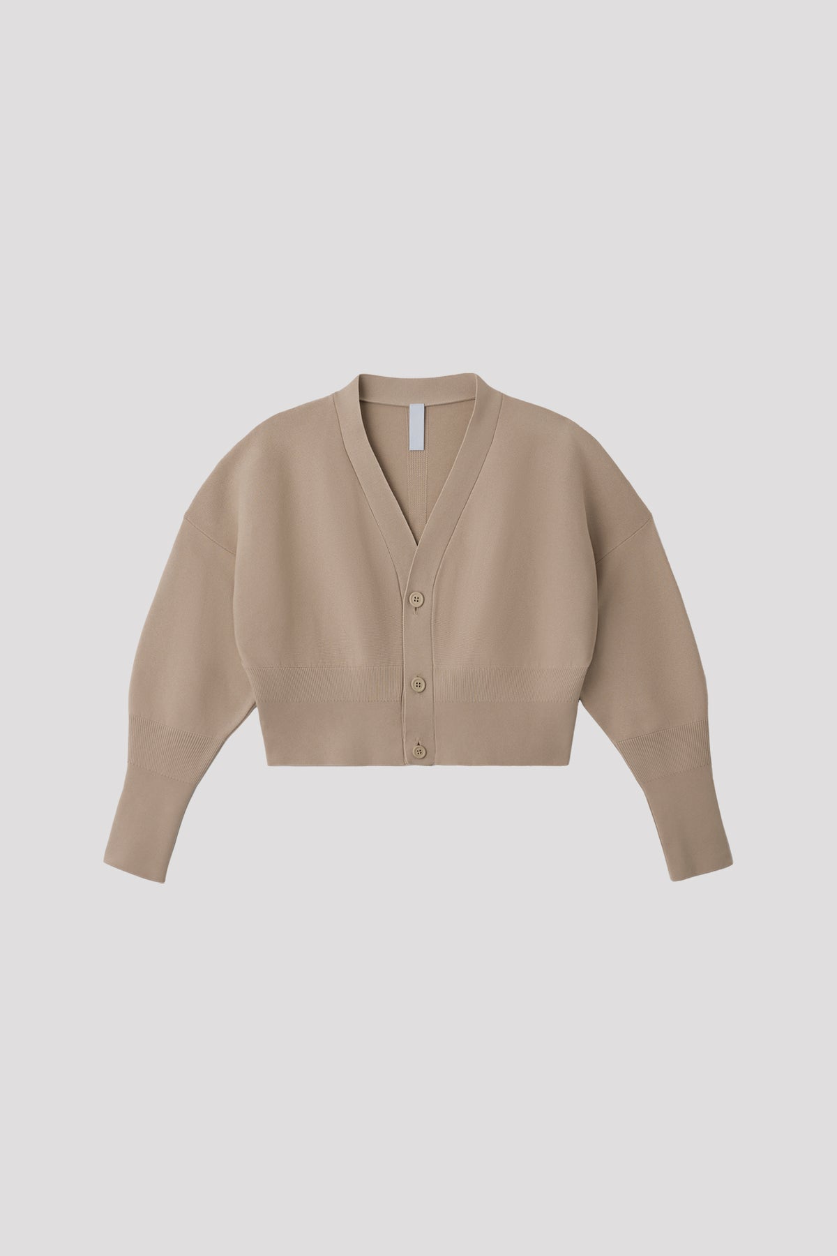BS GARTER CROPPED CARDIGAN