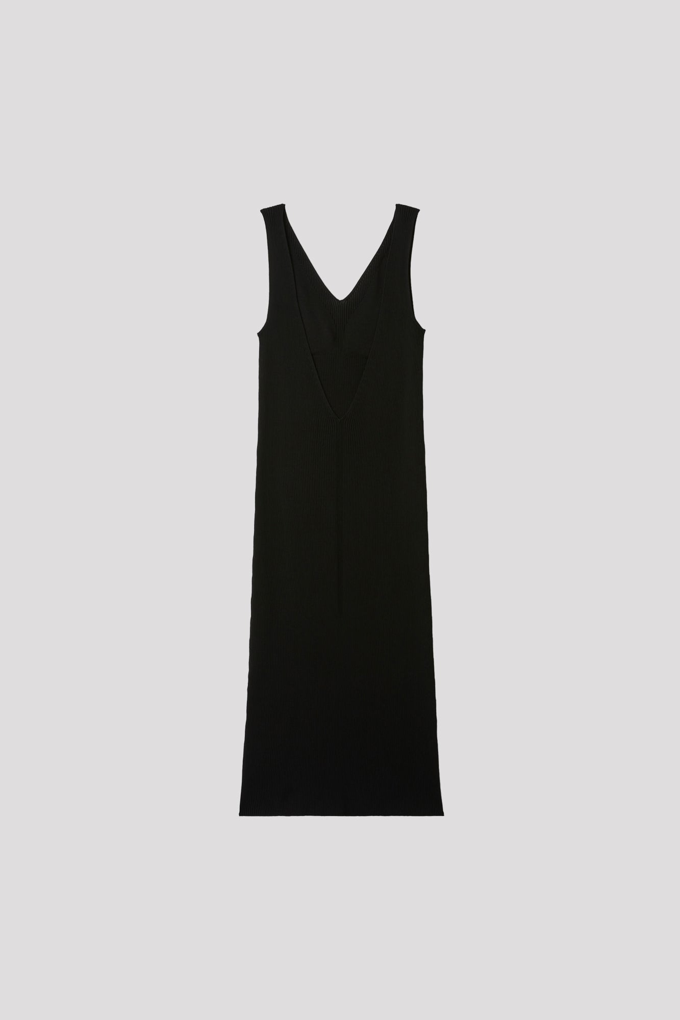 BS RIB SLEEVELESS DRESS