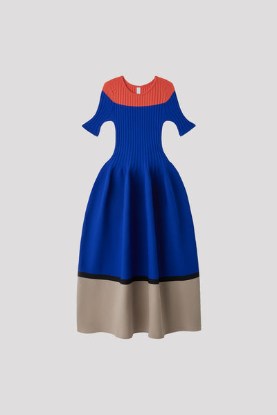 POTTERY SHORT SLEEVE DRESS