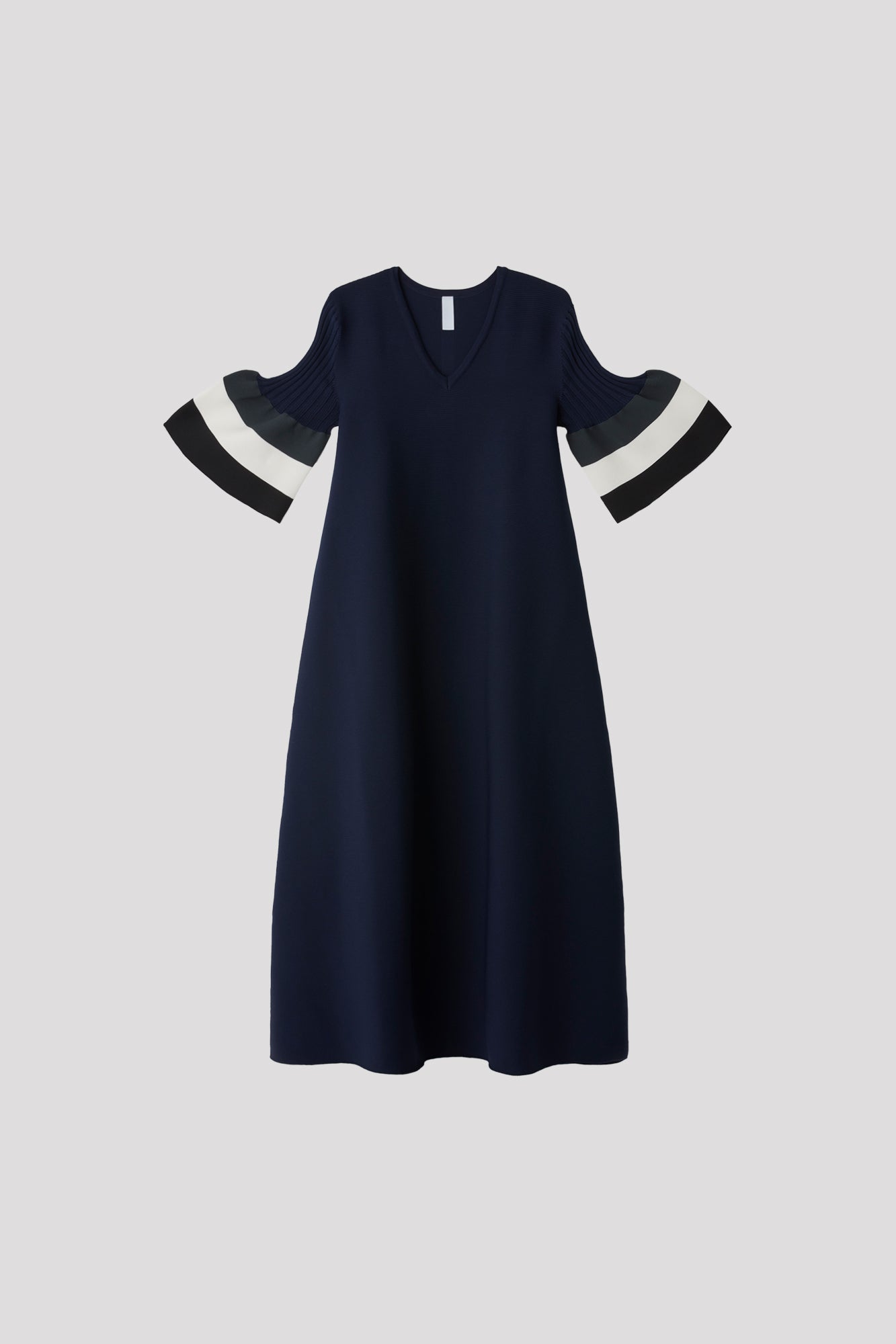 CFCL flared-sleeve dress - Blue