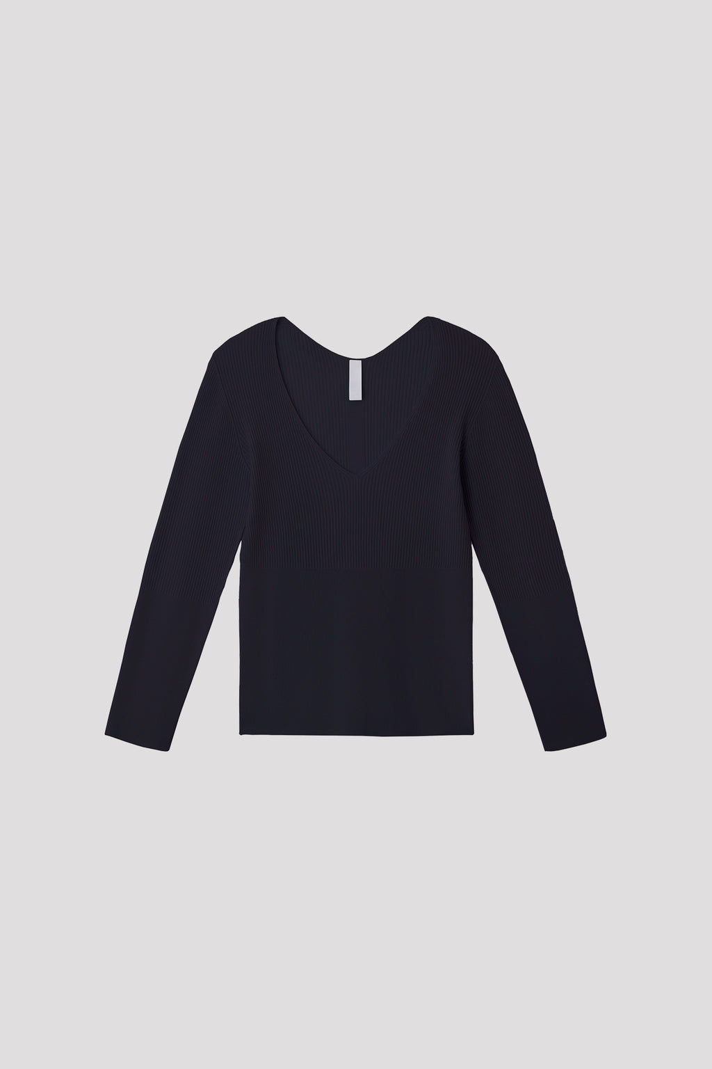 BS RIB V-NECK TOP