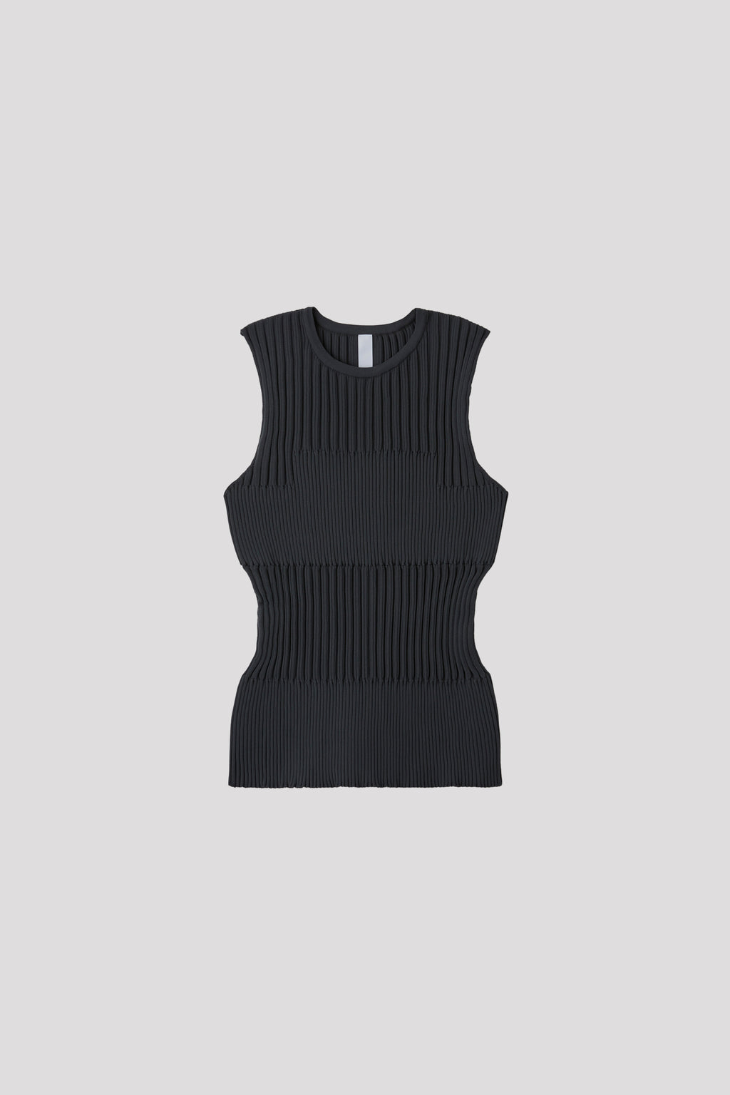 FLUTED SLEEVELESS TOP