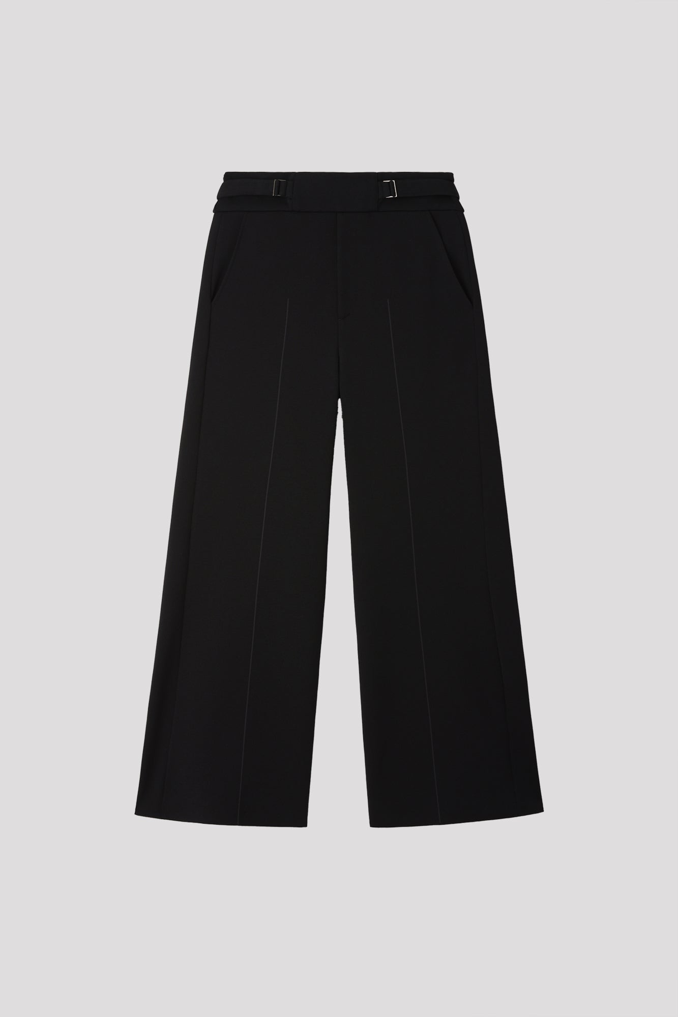 AC MILAN RIB WIDE STRAIGHT PANTS