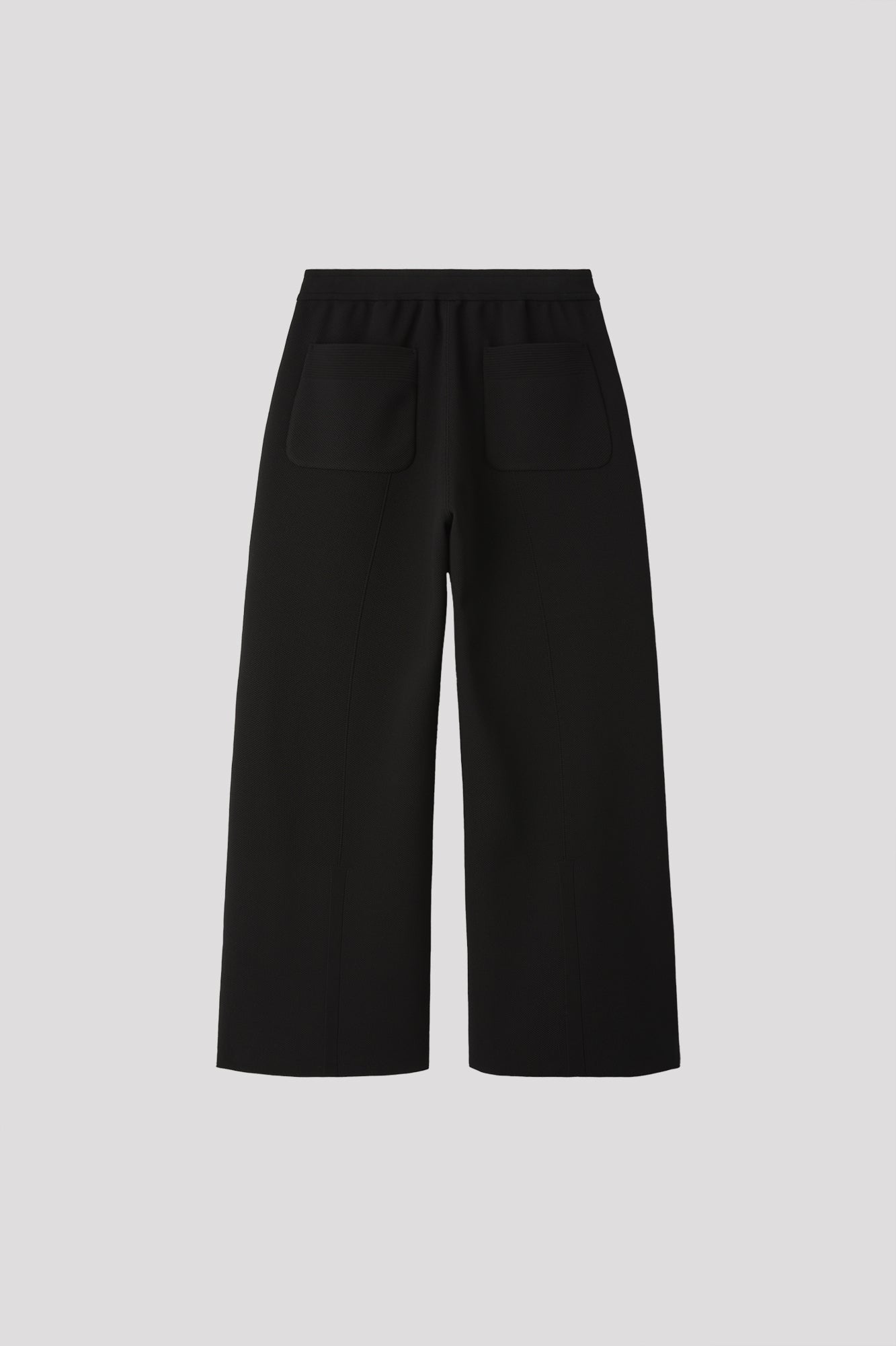 MESH WIDE STRAIGHT PANTS