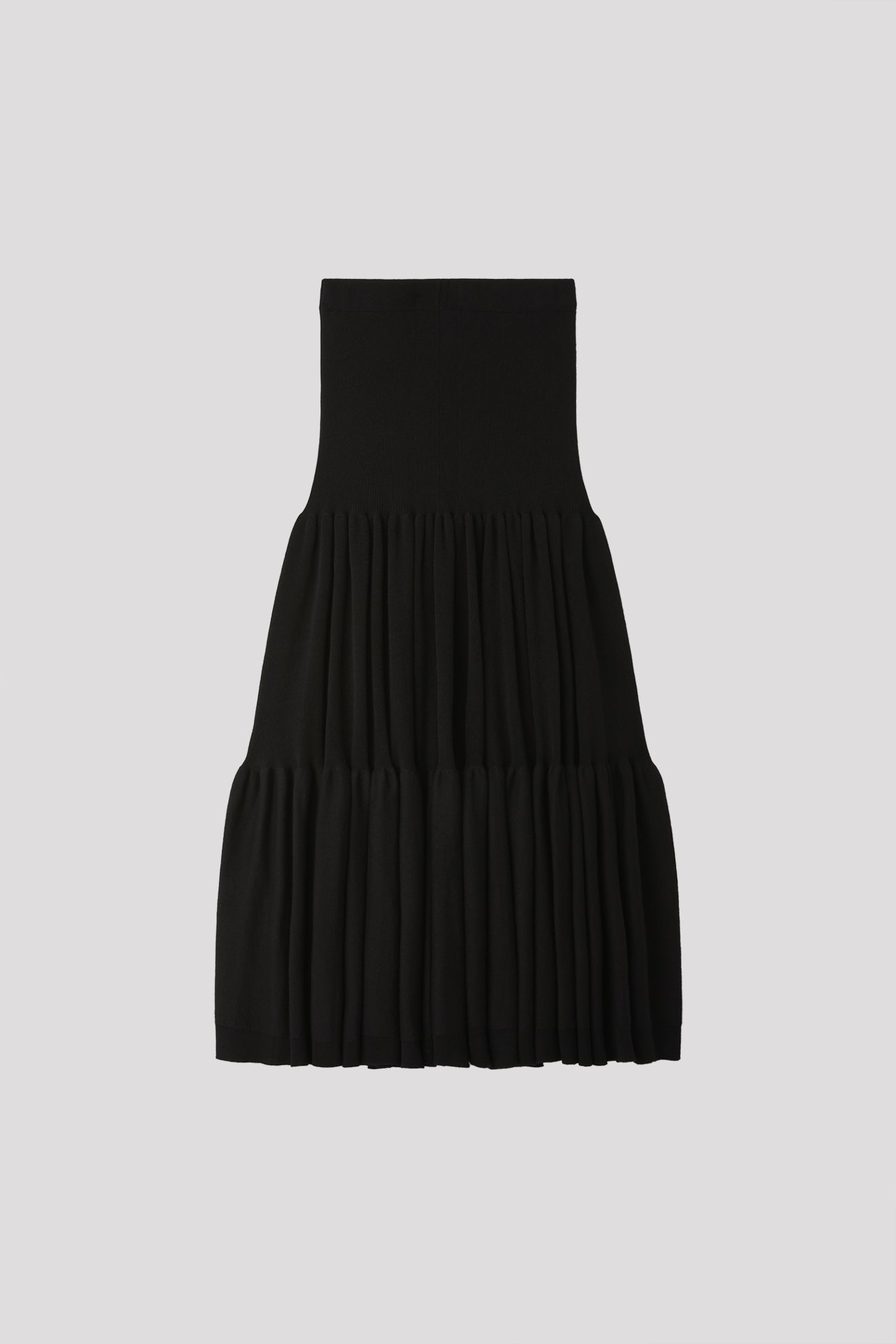 CASHMERE SILK CASCADES SKIRT