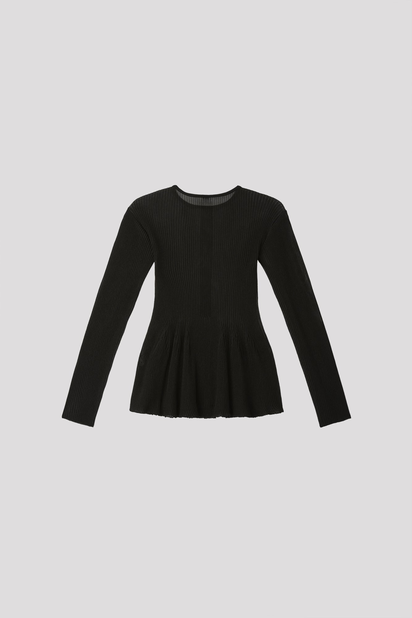 HYPHA LUCENT LONG SLEEVE FLARE TOP