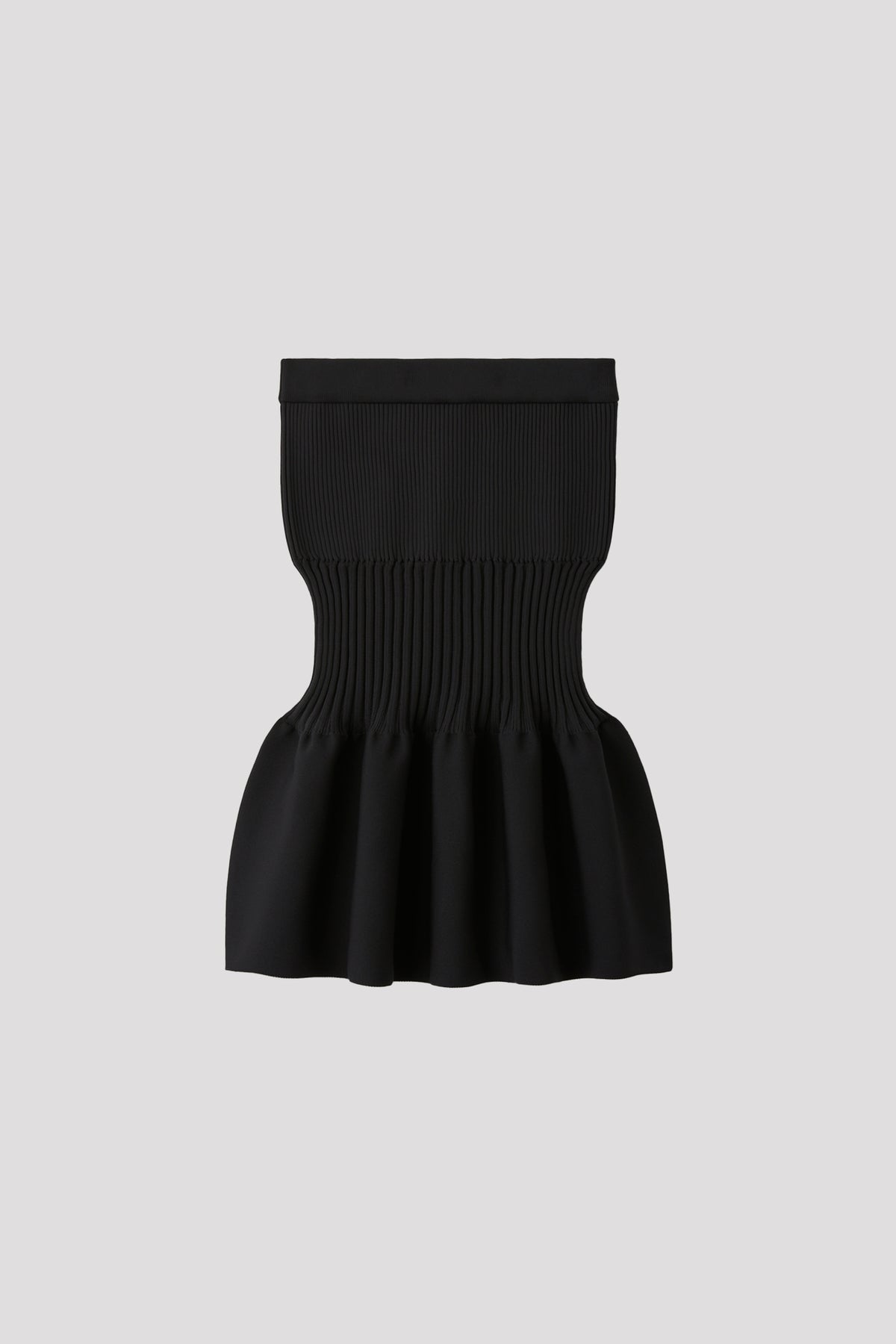 FLUTED MERMAID MIDI SKIRT