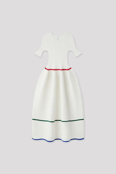 POTTERY SHORT SLEEVE DRESS