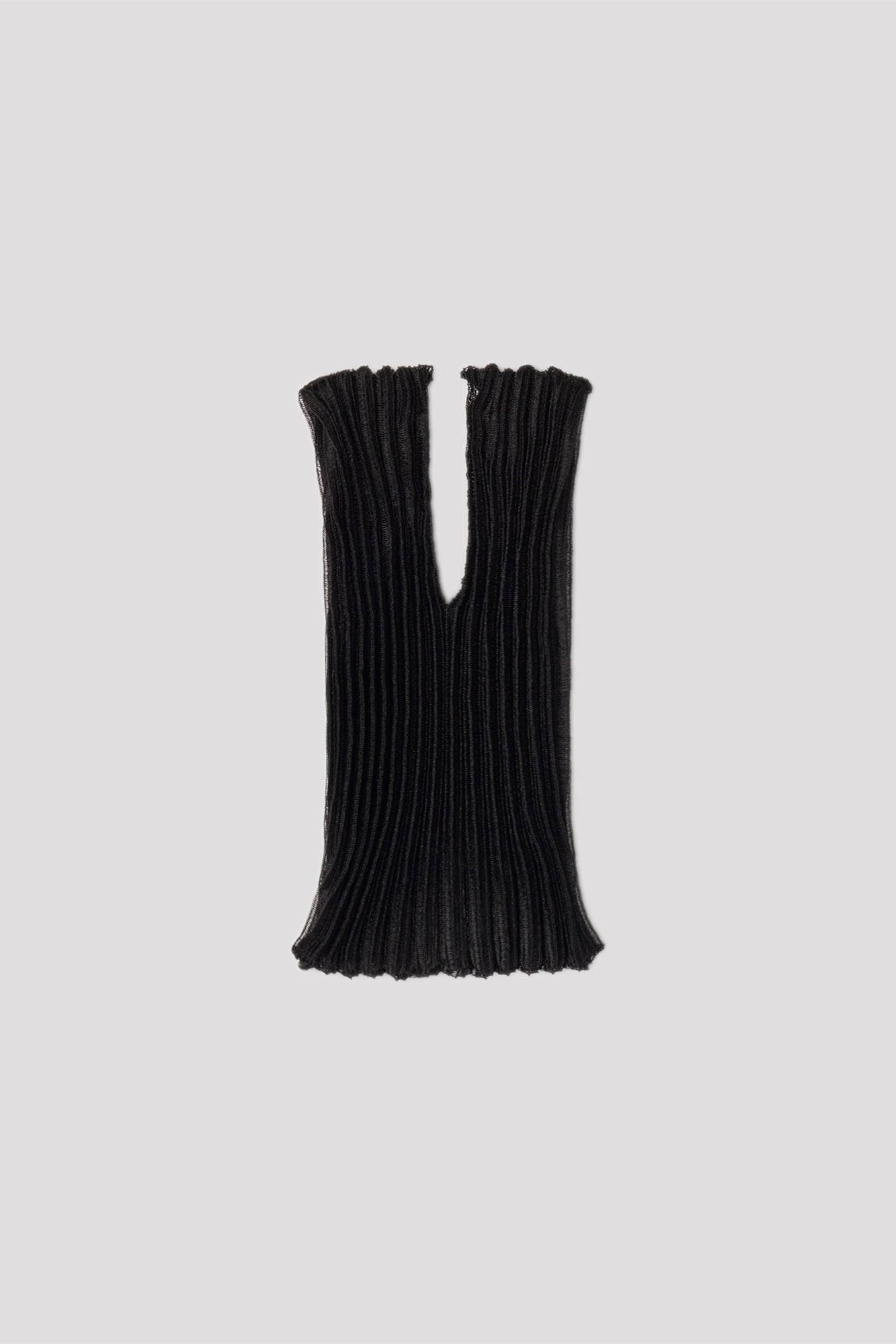 NOTCHED RIB METAL BAG