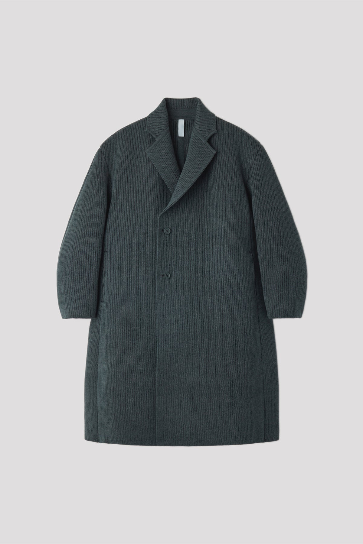 TW INLAY DOUBLE BREASTED CHESTER COAT