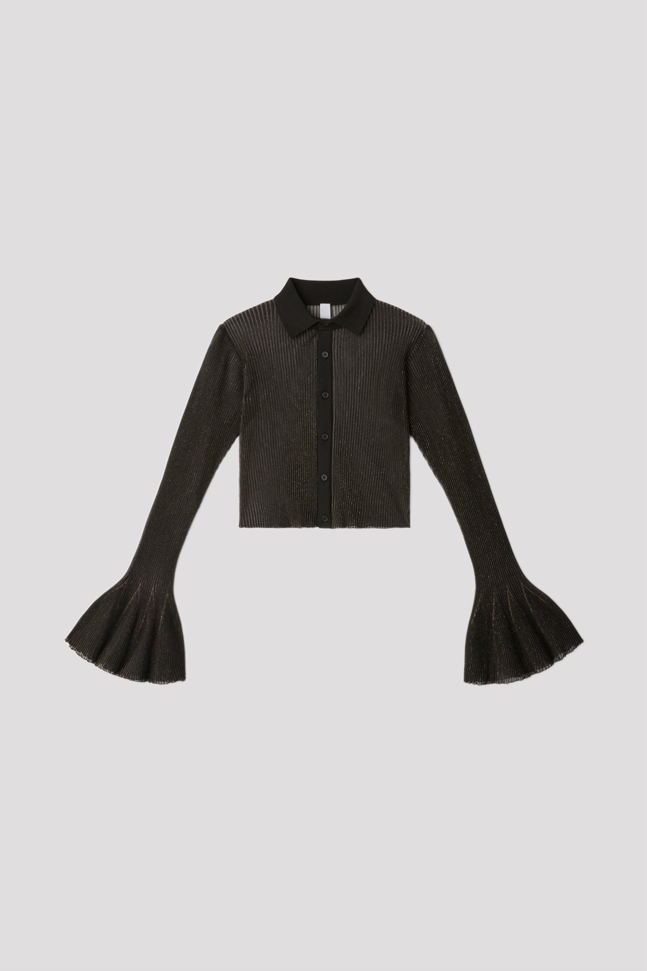 CFCL/シーエフシーエル HYPHA LUCENT LONG SLEEVE FLARE TOP