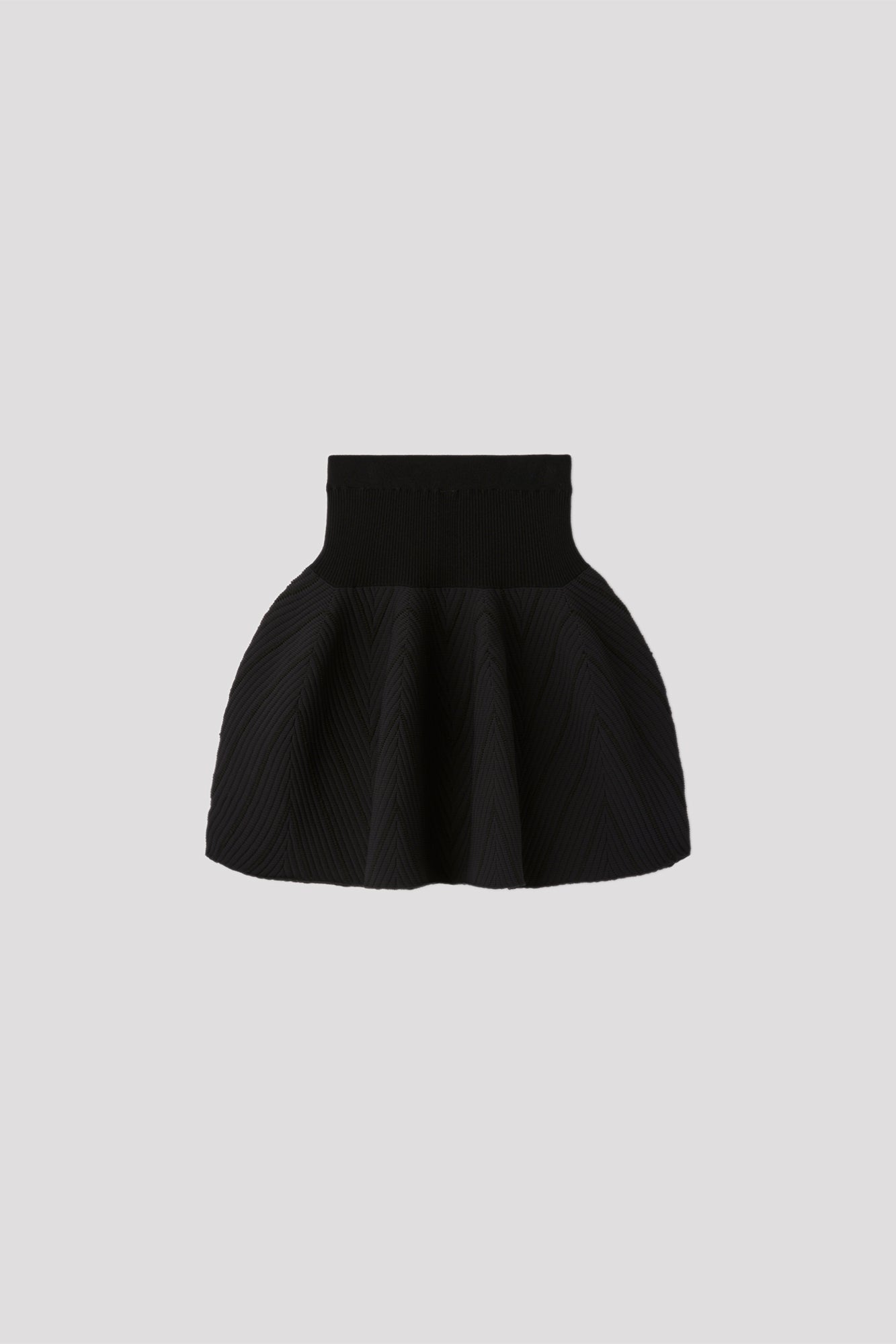 POTTERY HERRINGBONE MINI SKIRT