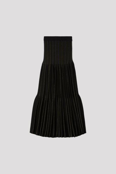 WOOL CASCADES GLITTER SKIRT