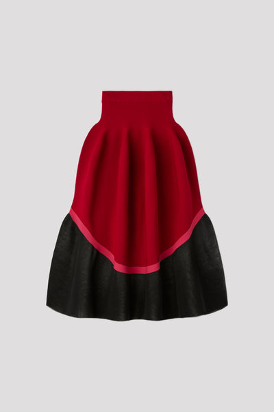 CFCL スカート サイズ3 POTTERY LUCENT ROUND SKIRT