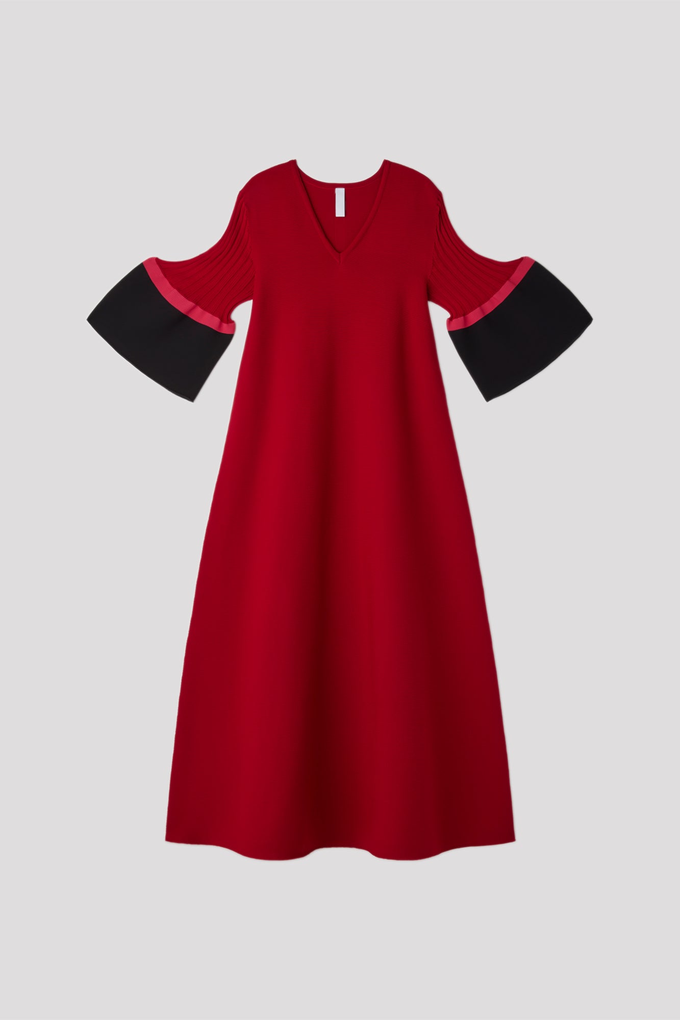 CFCLブラック　サイズ1 CFCL - POTTERY LONG PUFF SLEEVE DRESS -black- 23aw women
