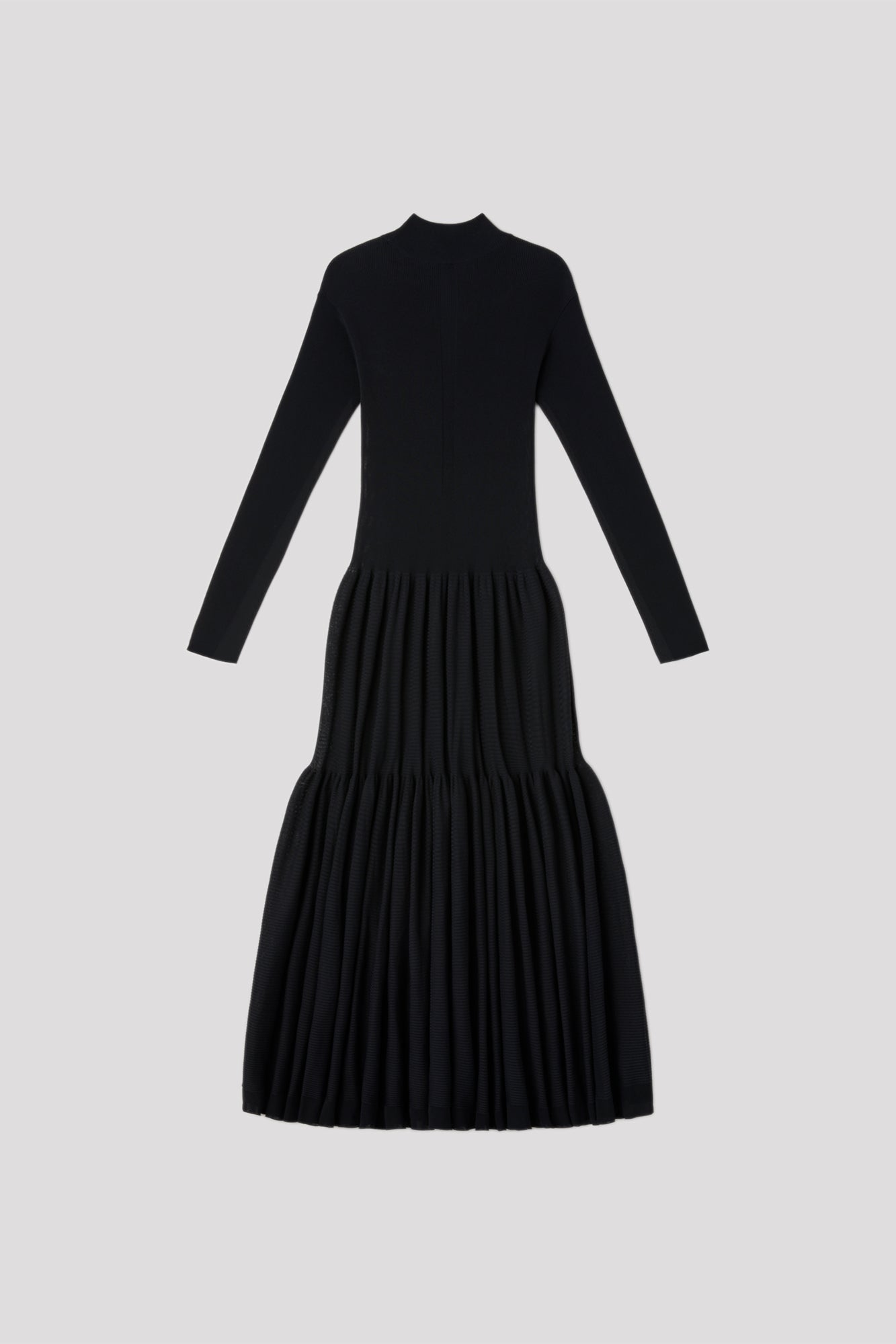 CASCADES MOCKNECK LONG SLEEVE DRESS