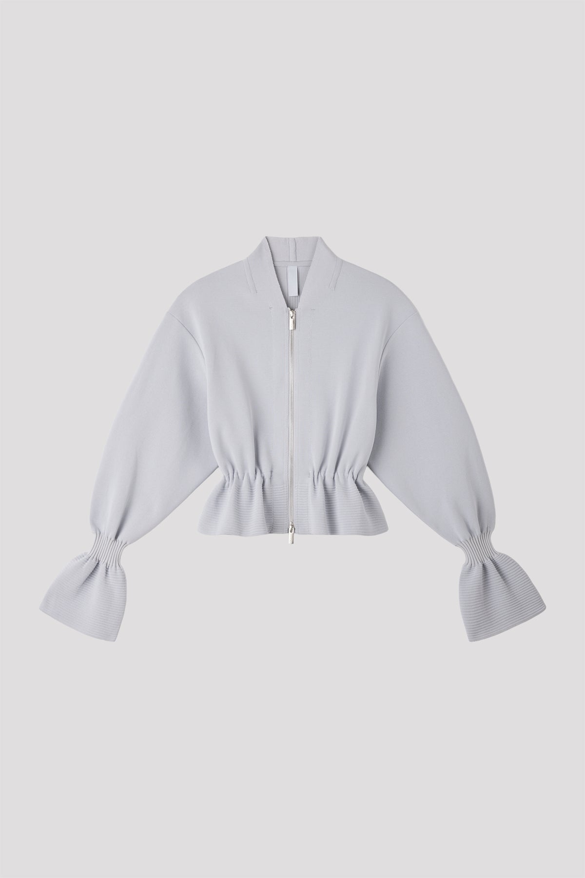 MILAN MARIE SLEEVE CROPPED ZIP BLOUSON