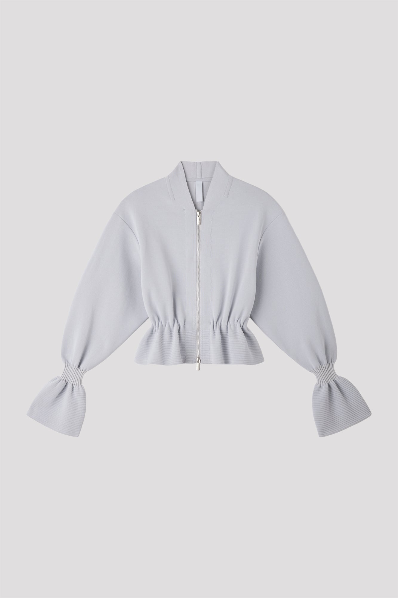 MILAN MARIE SLEEVE CROPPED ZIP BLOUSON