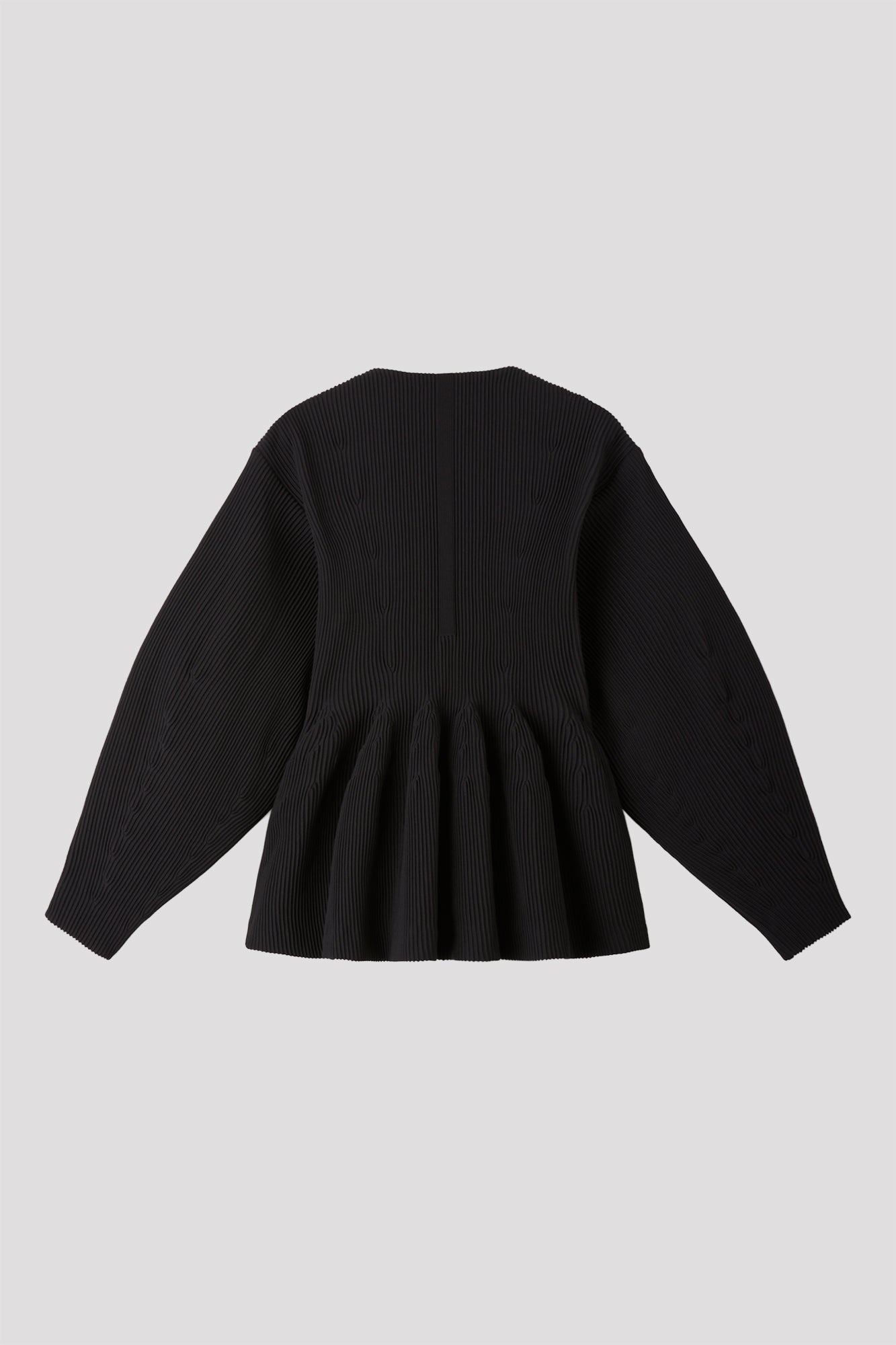 HYPHA PEPLUM ZIP BLOUSON
