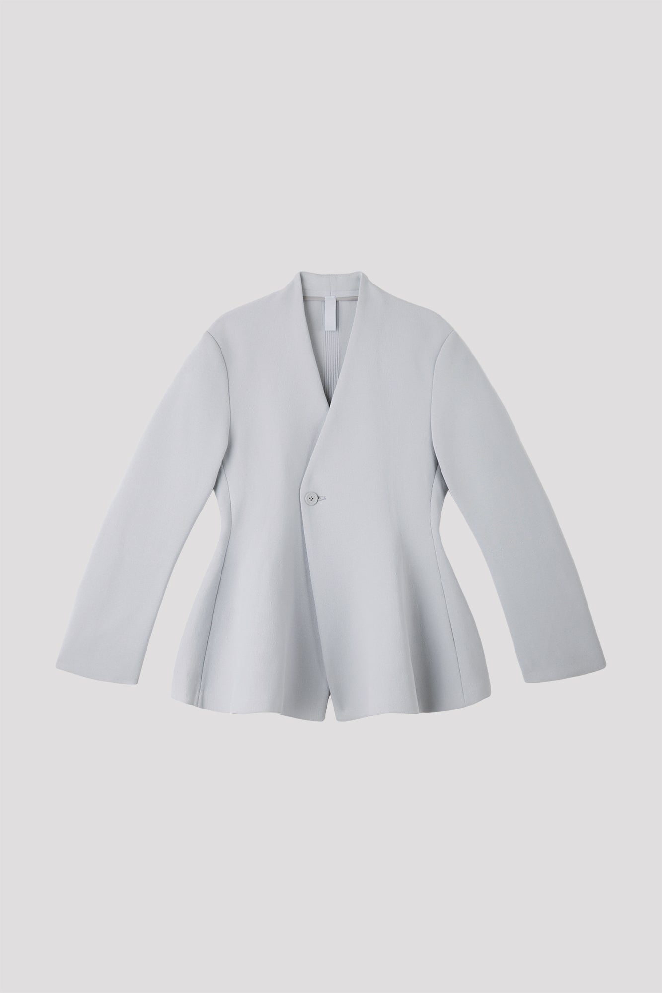 MILAN COLLARLESS FLARE JACKET