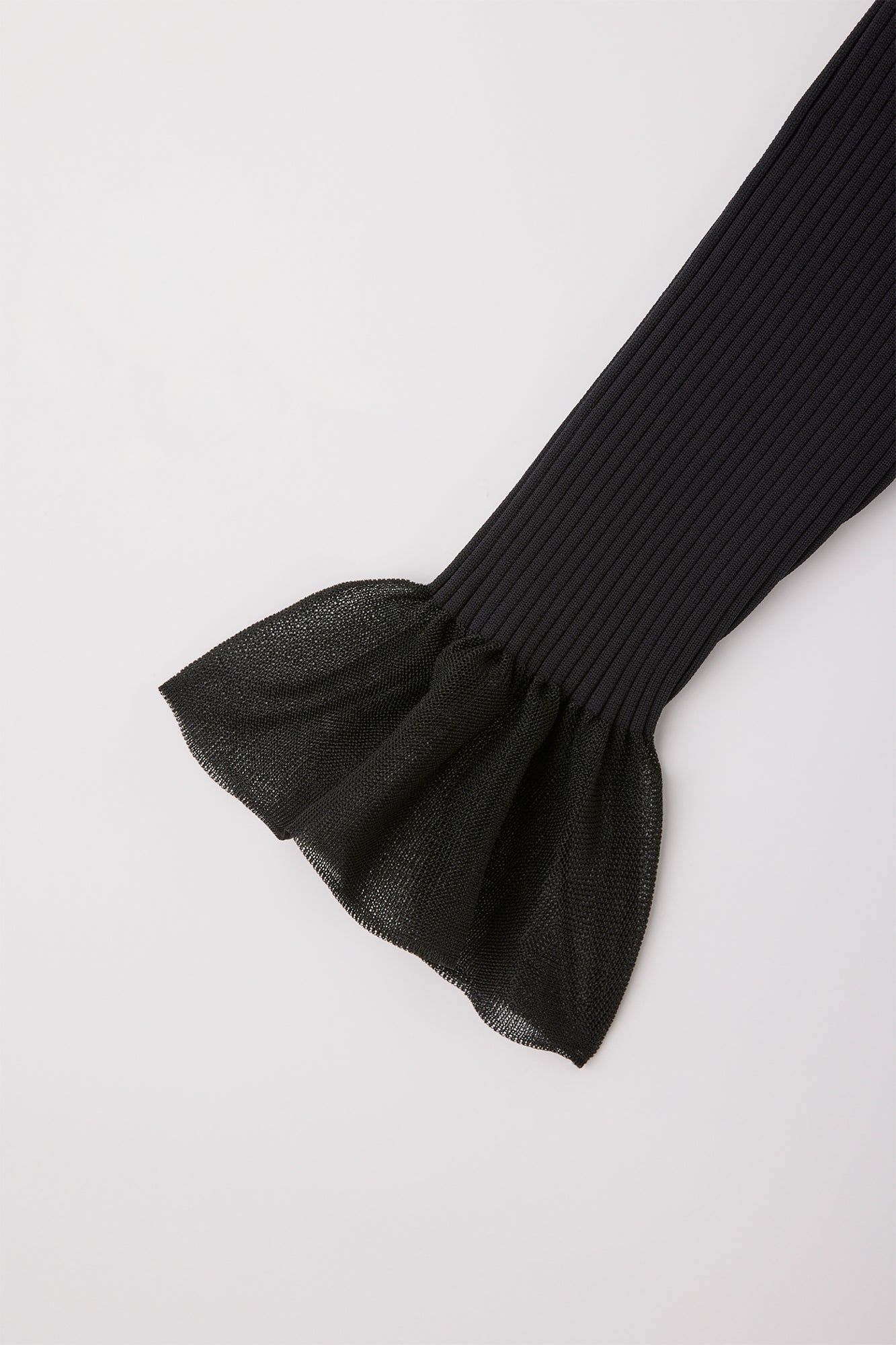 FLUTED LUCENT CROPPED SHIRT CARDIGAN