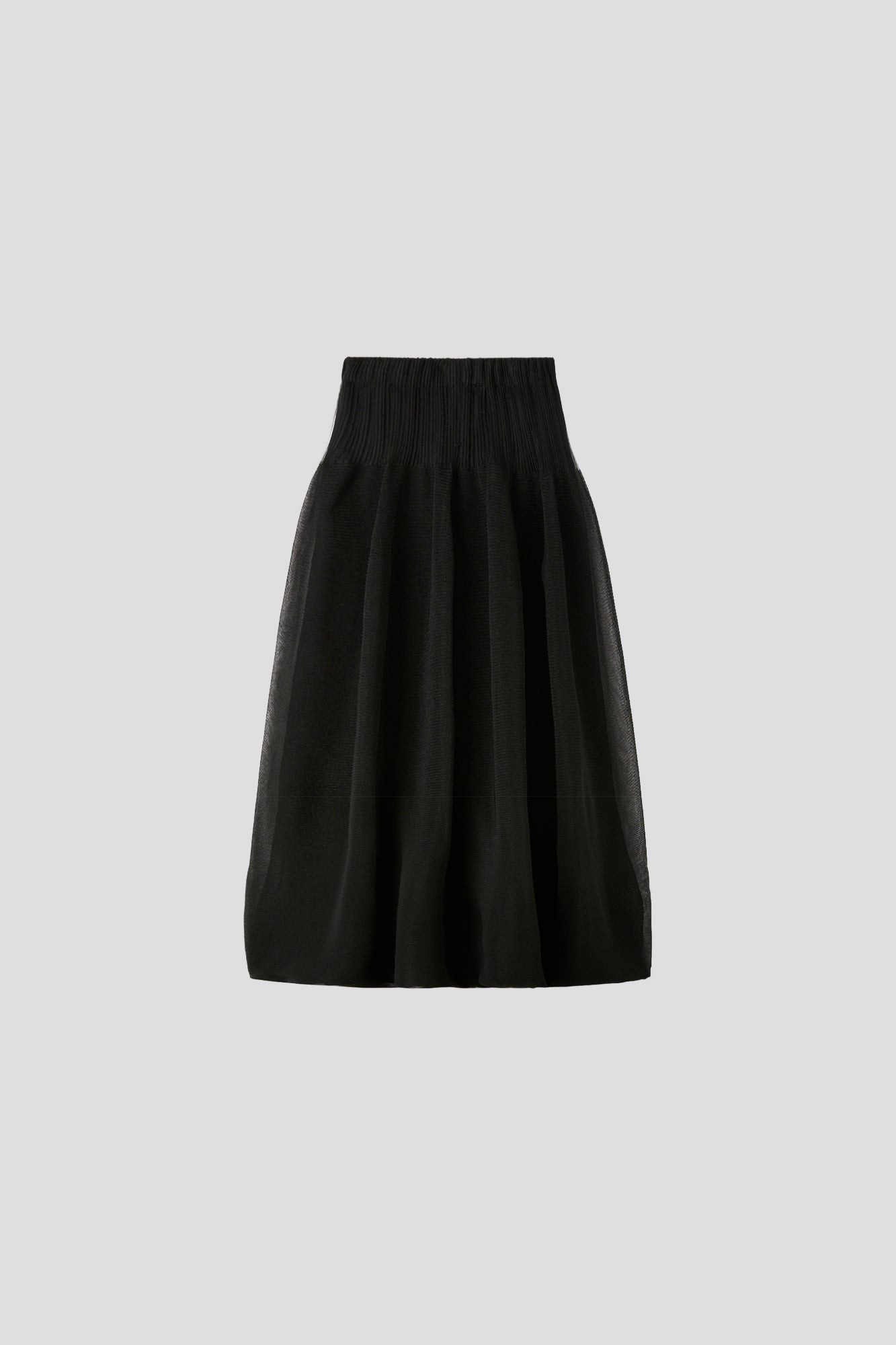 OVERWRAPPED POTTERY SKIRT
