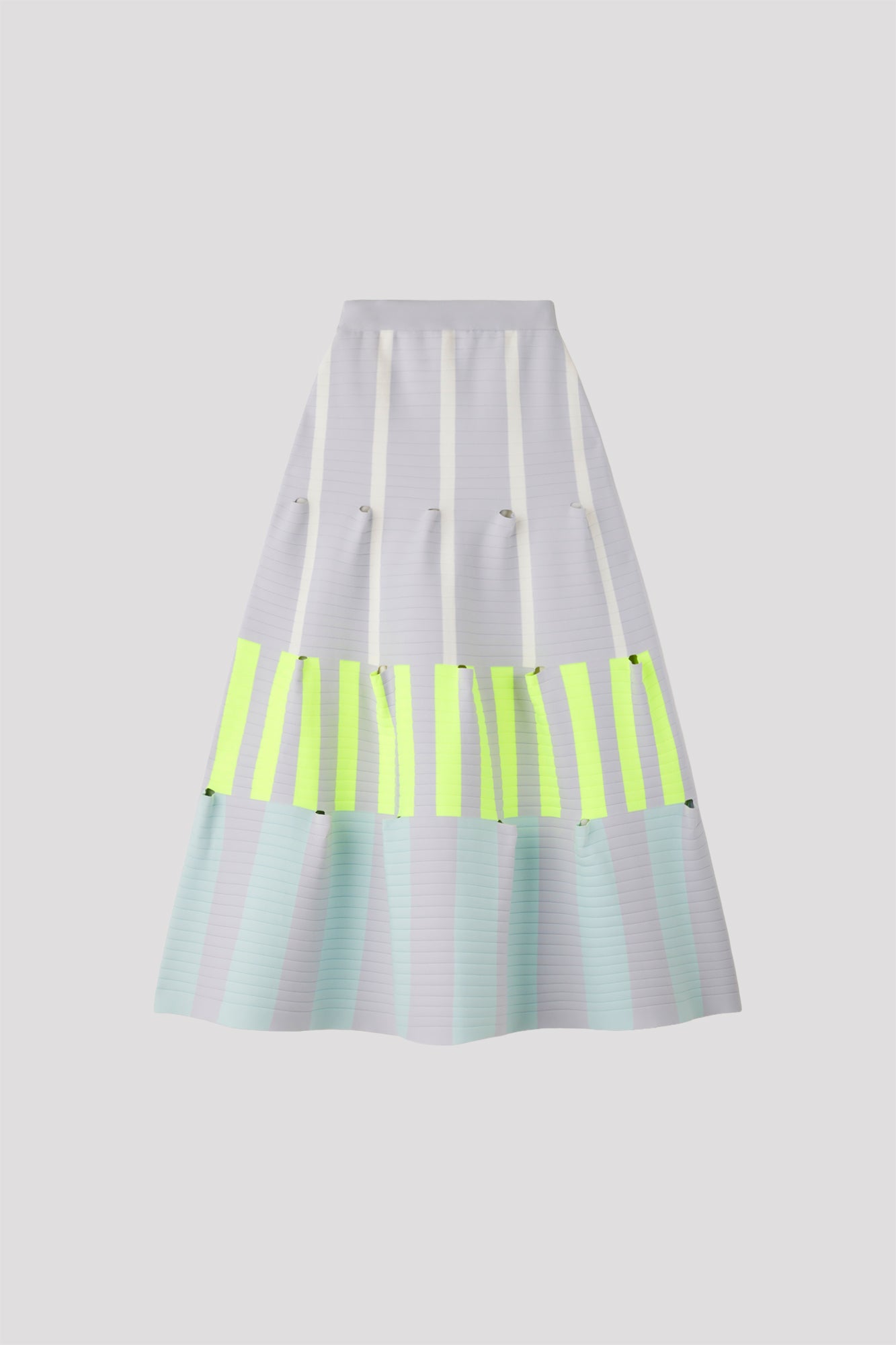 TERRACED SLEEVELESS MINI DRESS